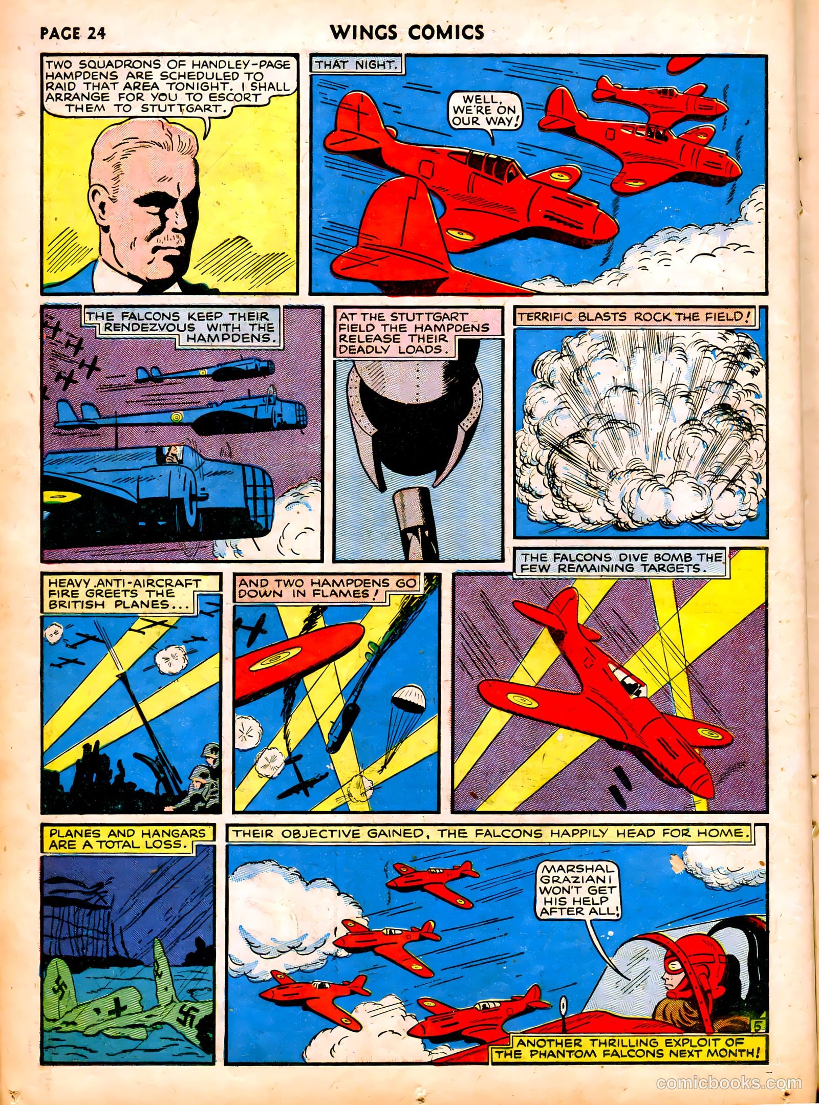 Wings Comics #6 (1941) — page 26 of 68