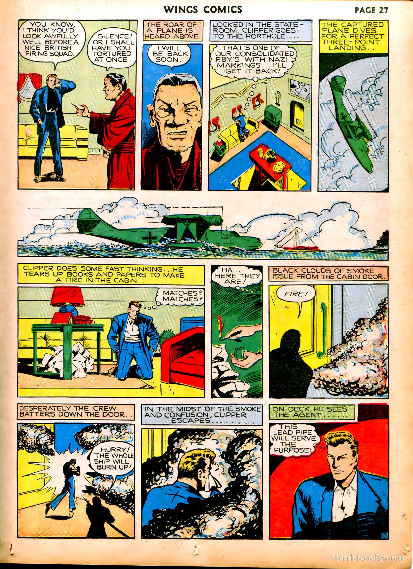 Wings Comics #6 (1941) — page 29 of 68