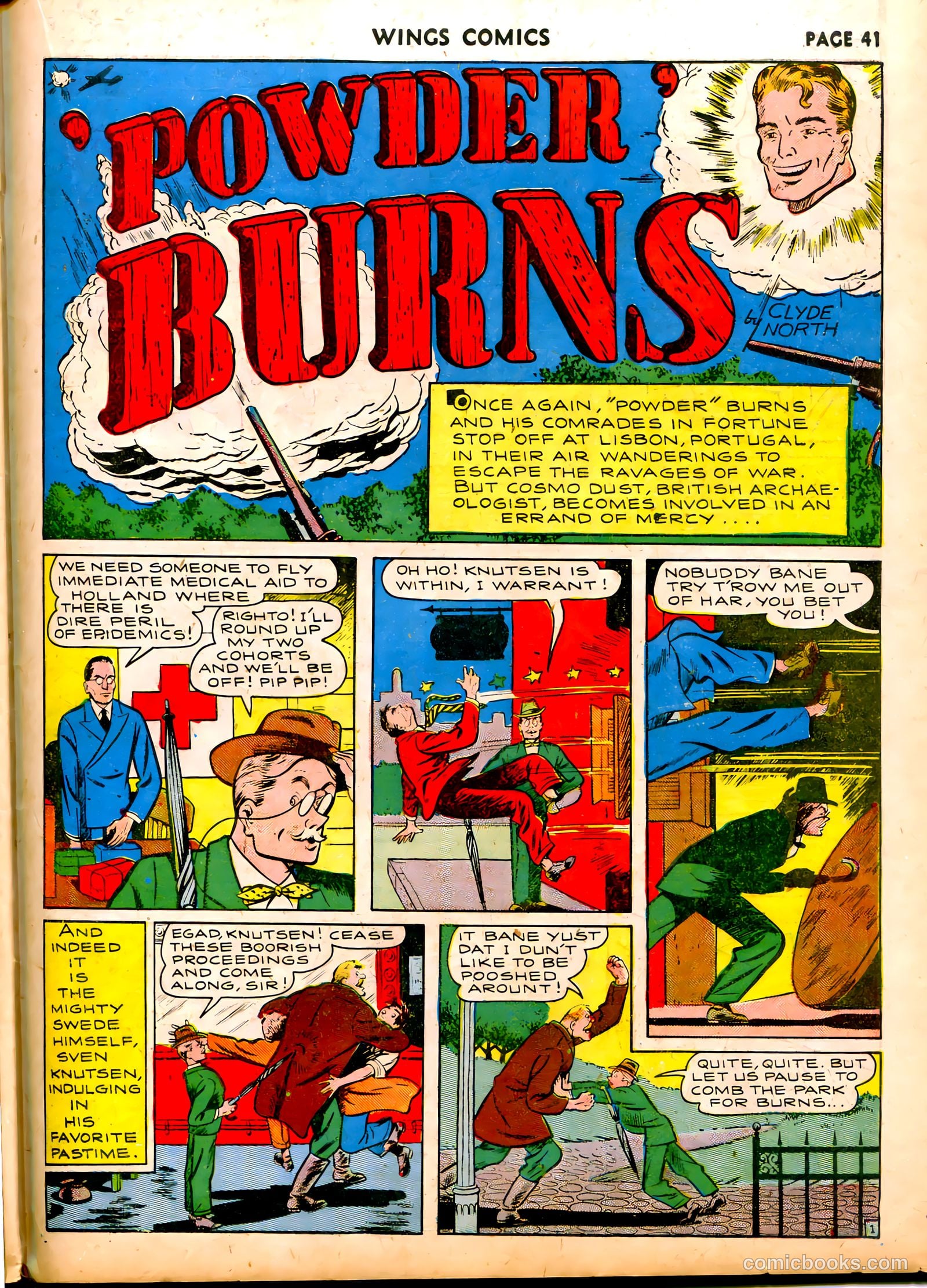 Wings Comics #6 (1941) — page 43 of 68