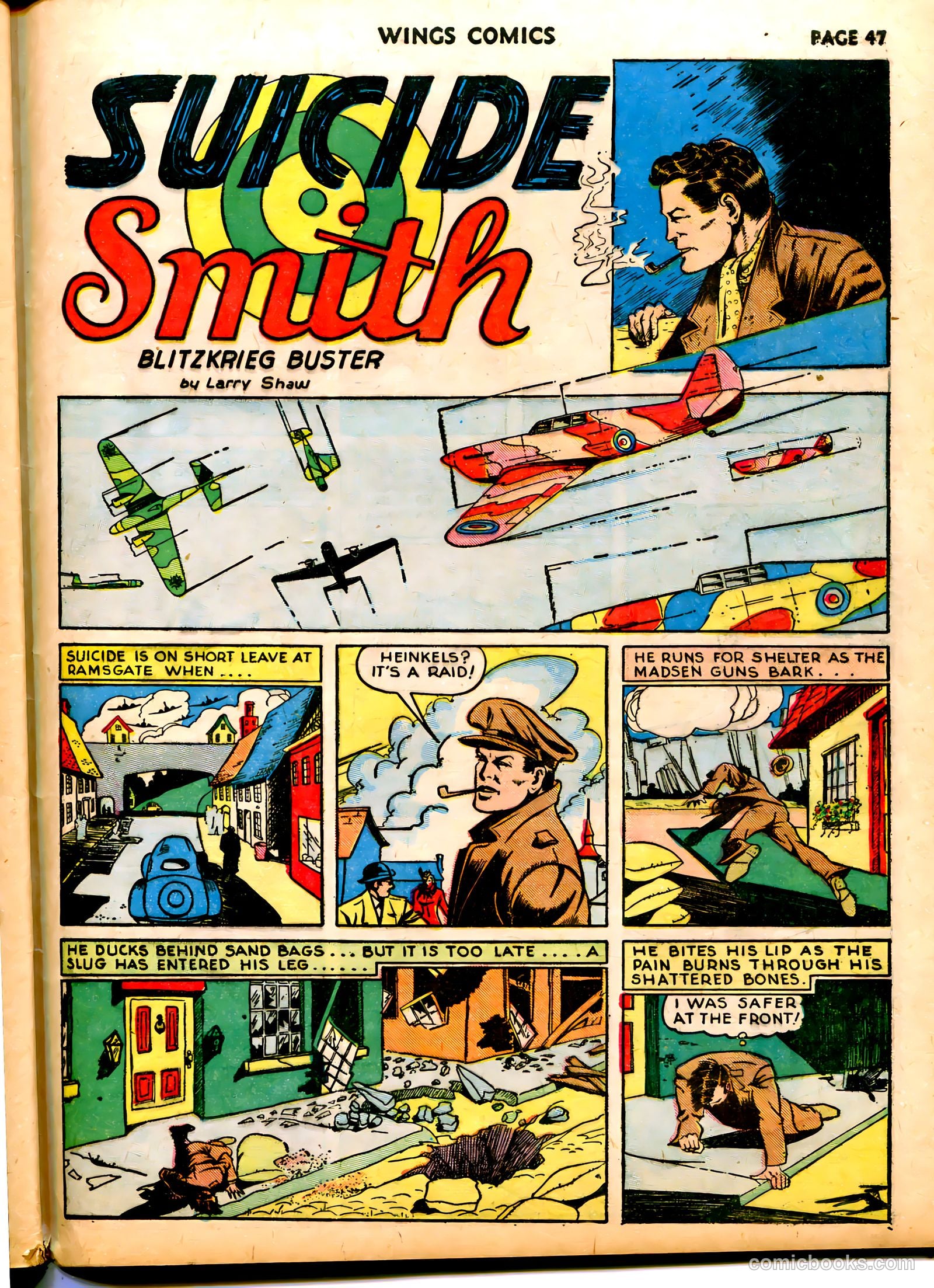 Wings Comics #6 (1941) — page 49 of 68