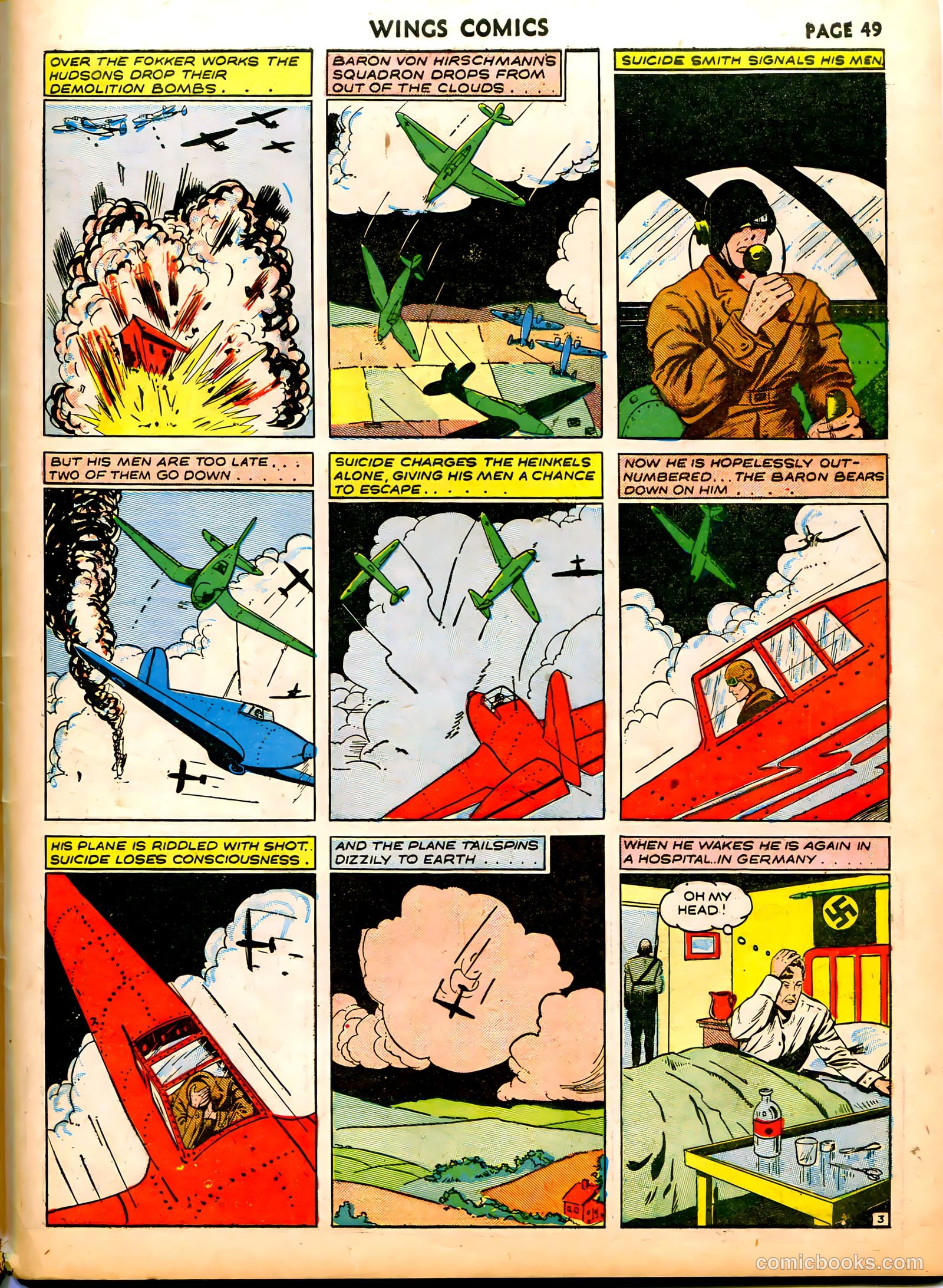 Wings Comics #6 (1941) — page 51 of 68