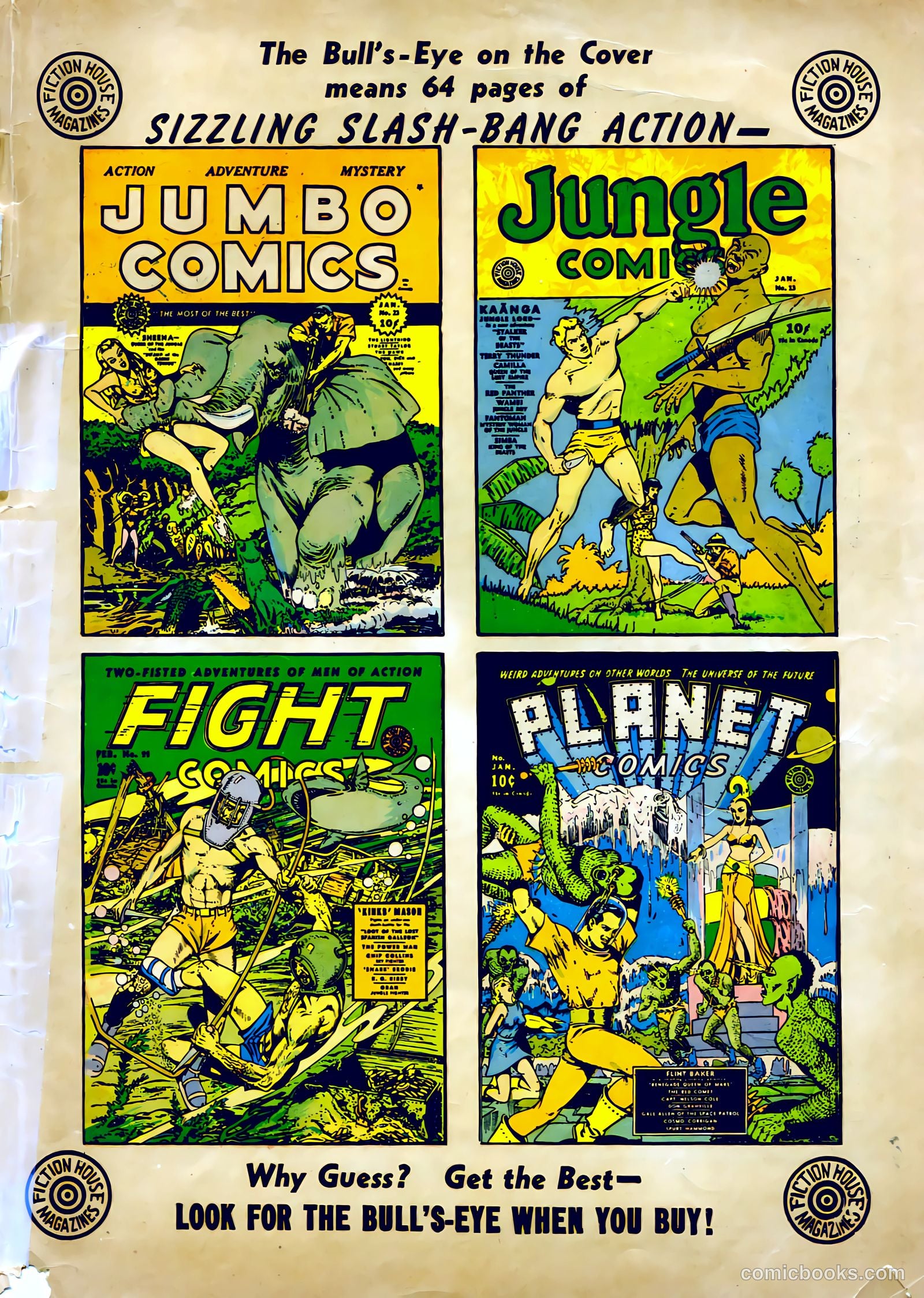 Wings Comics #6 (1941) — page 67 of 68