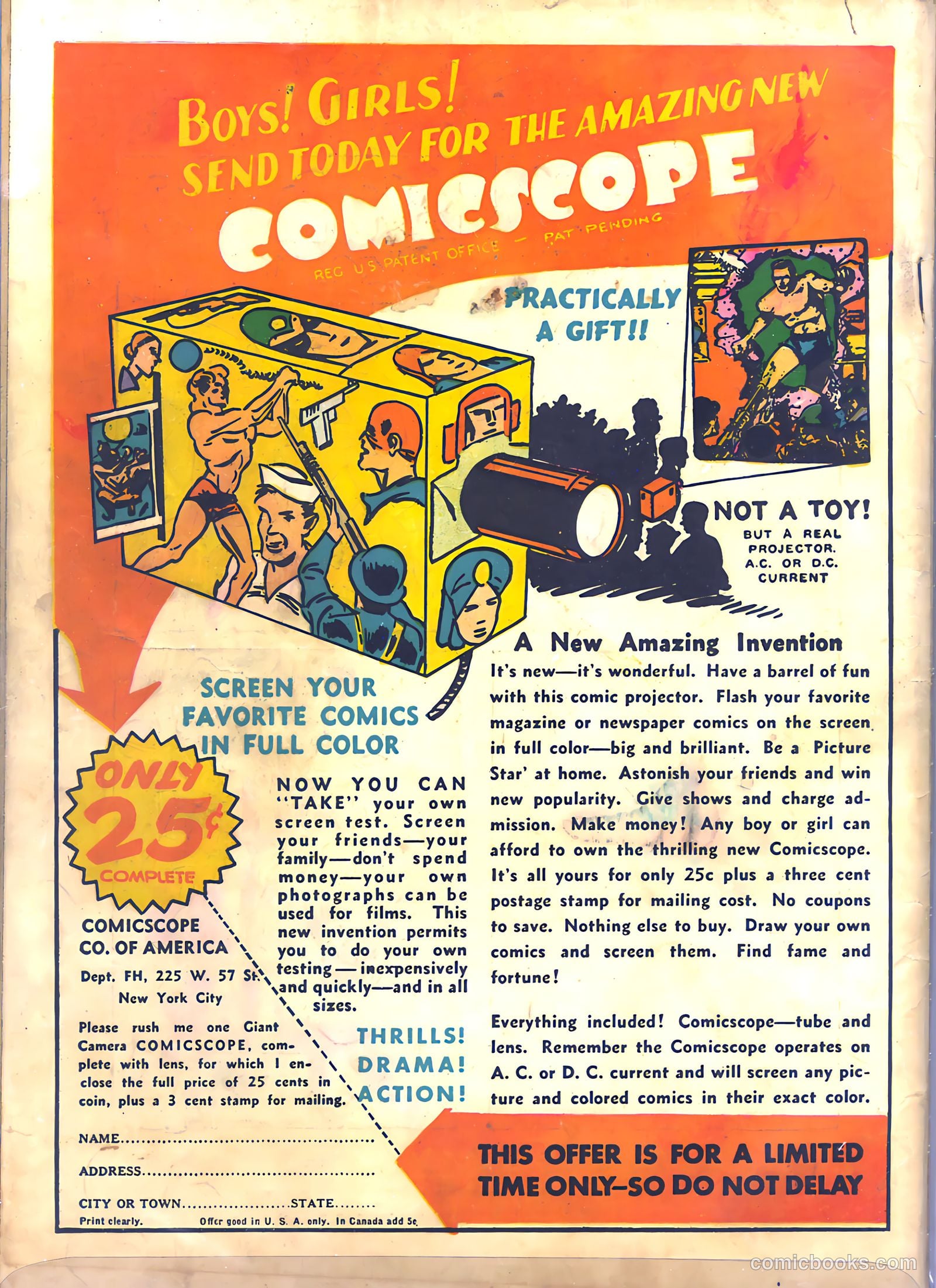 Wings Comics #6 (1941) — page 68 of 68