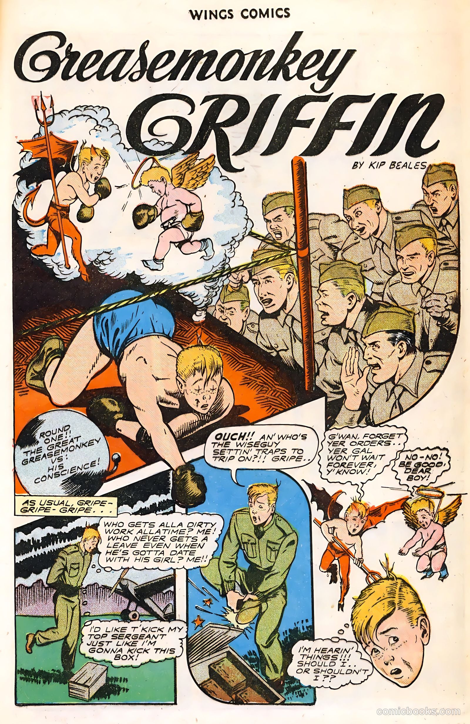 Wings Comics #60 (1945) — page 13 of 36