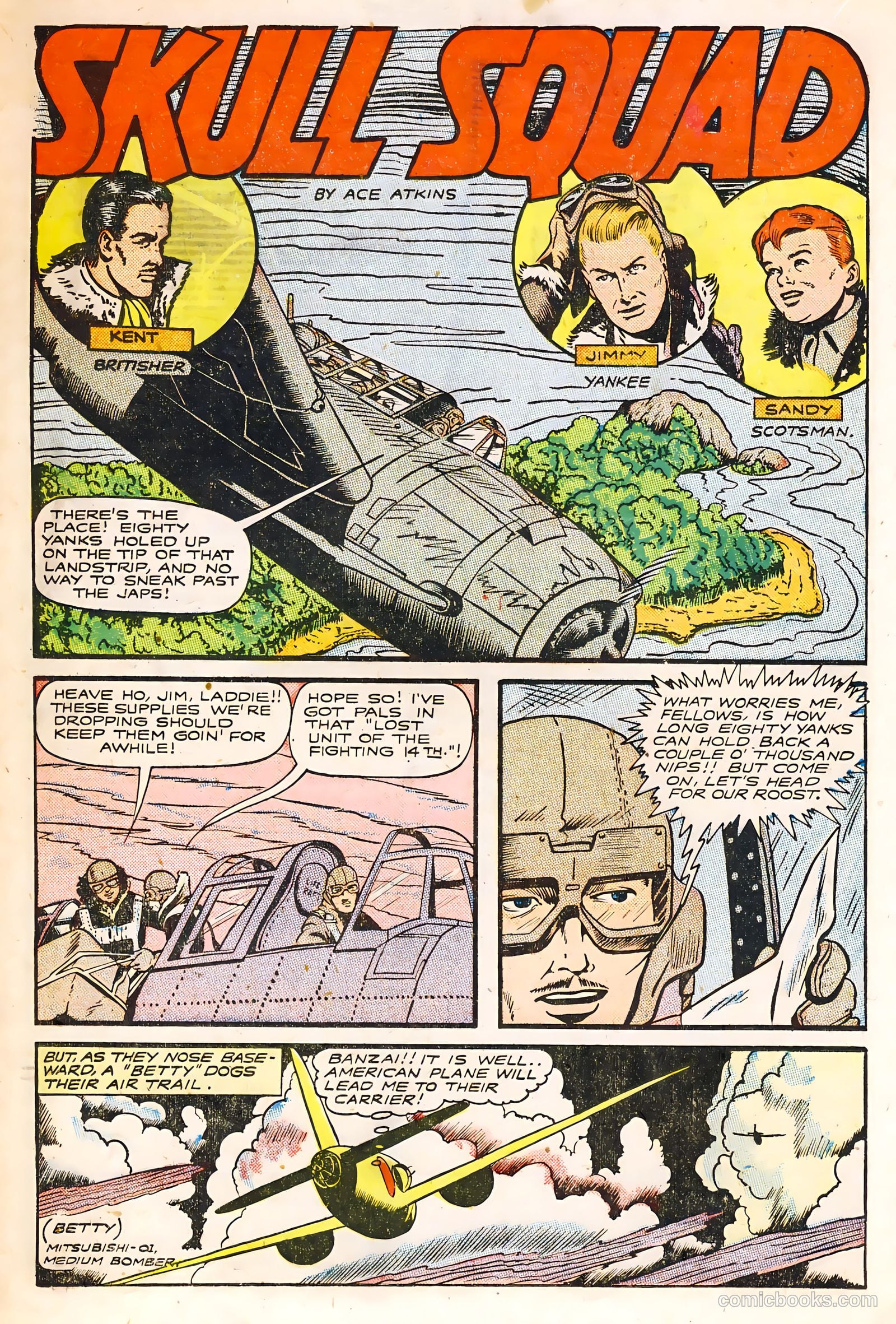 Wings Comics #60 (1945) — page 22 of 36