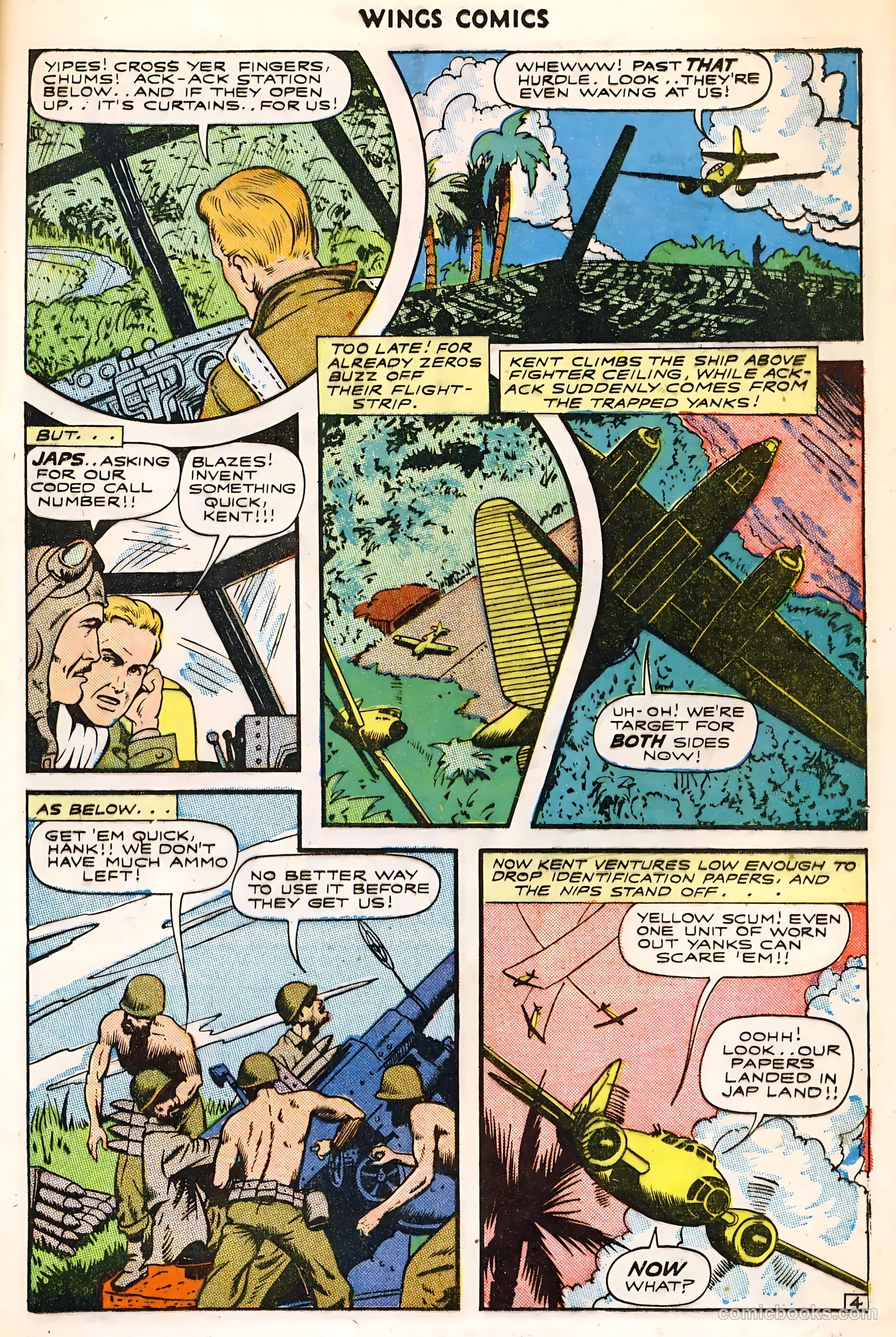 Wings Comics #60 (1945) — page 25 of 36