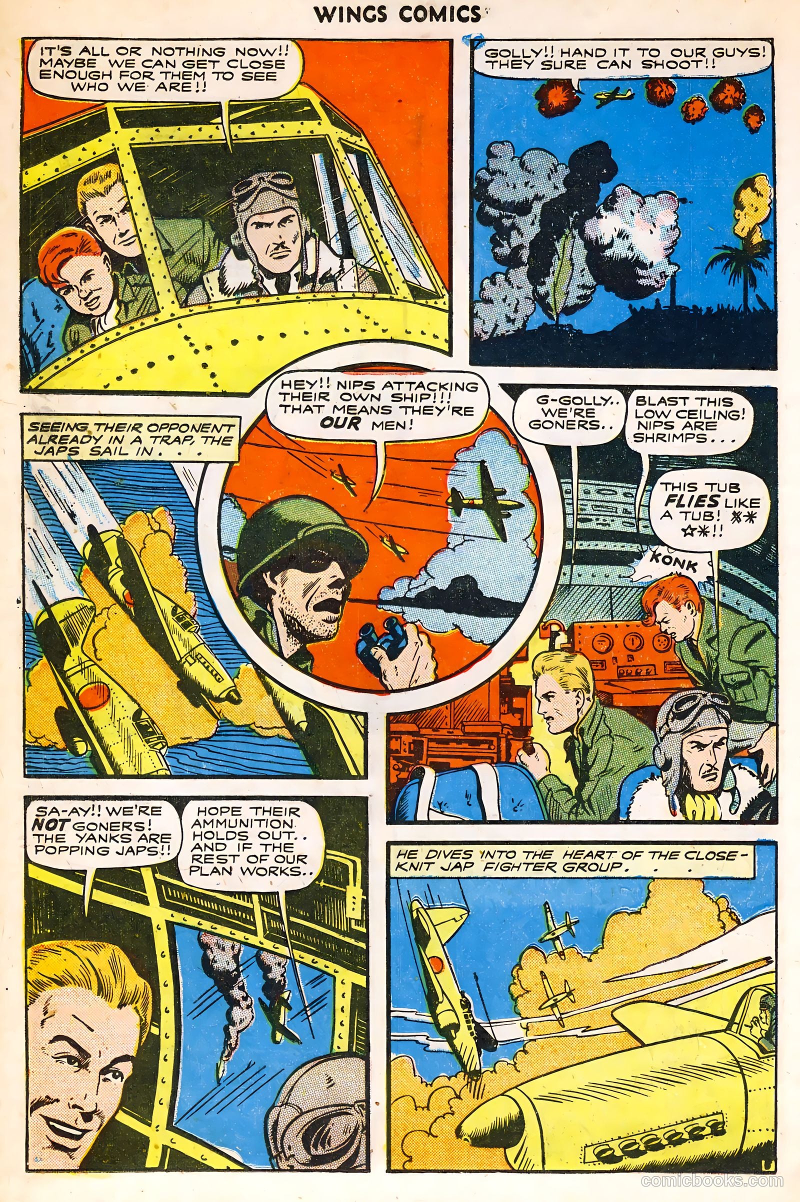 Wings Comics #60 (1945) — page 26 of 36