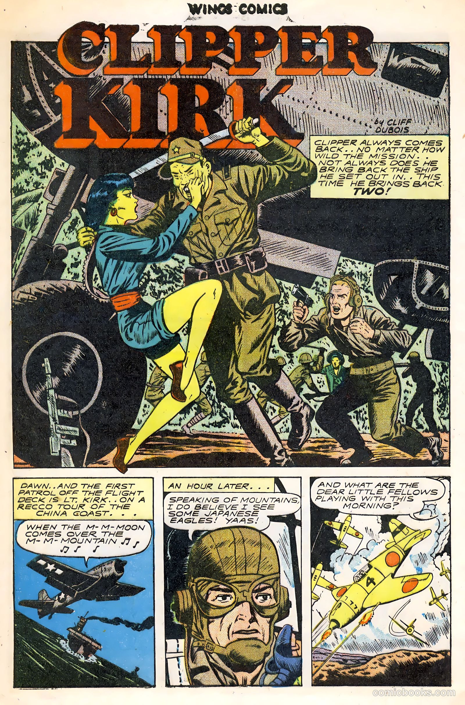 Wings Comics #60 (1945) — page 28 of 36