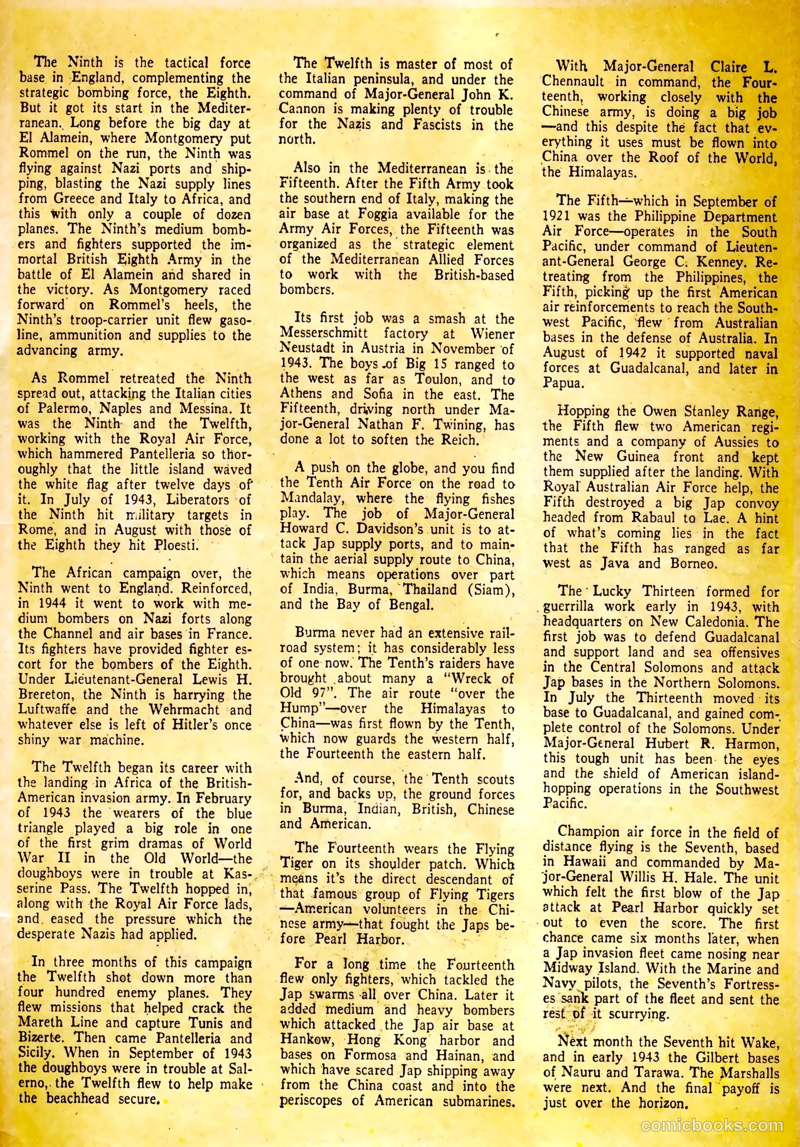 Wings Comics #60 (1945) — page 35 of 36