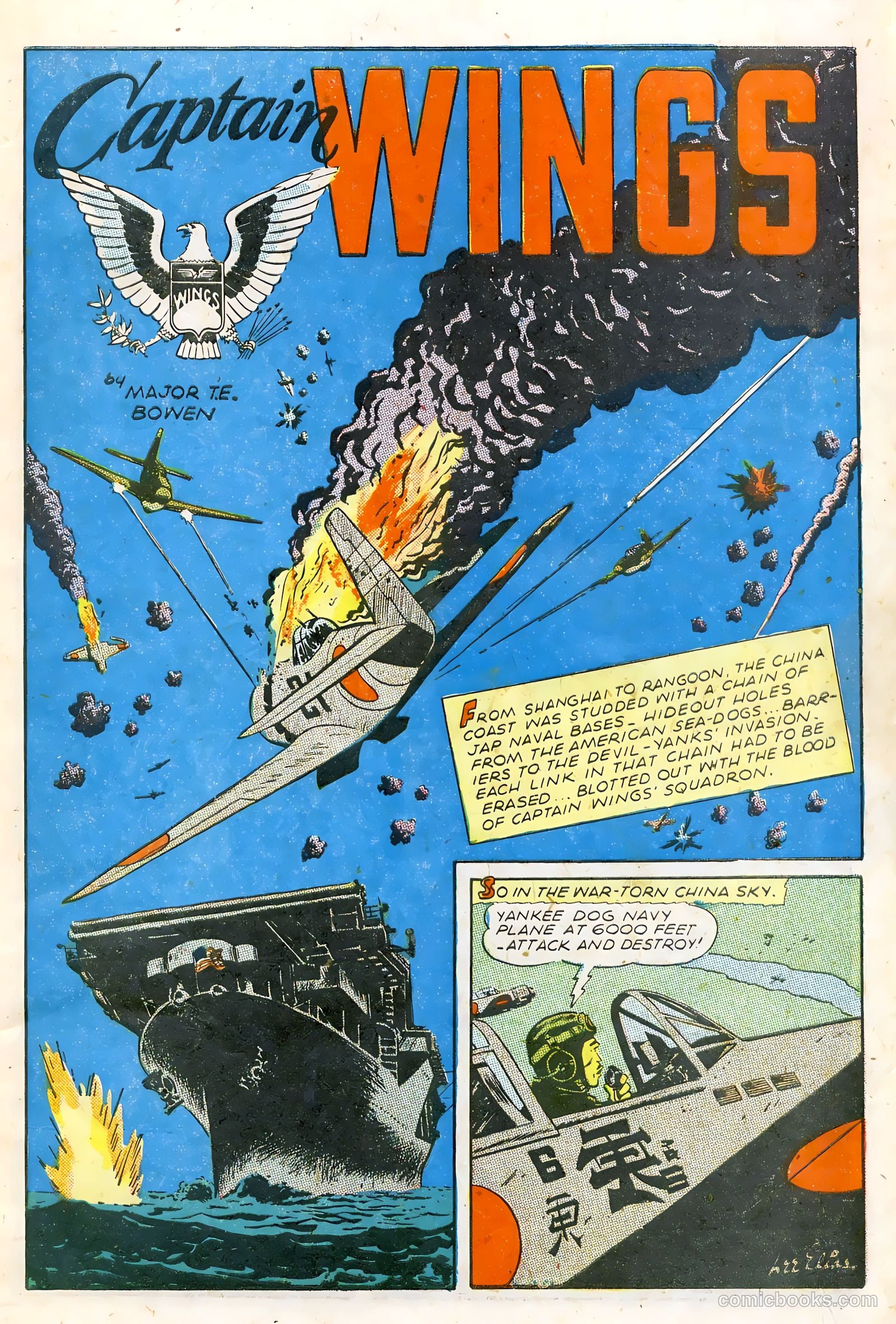 Wings Comics #61 (1945) — page 3 of 36