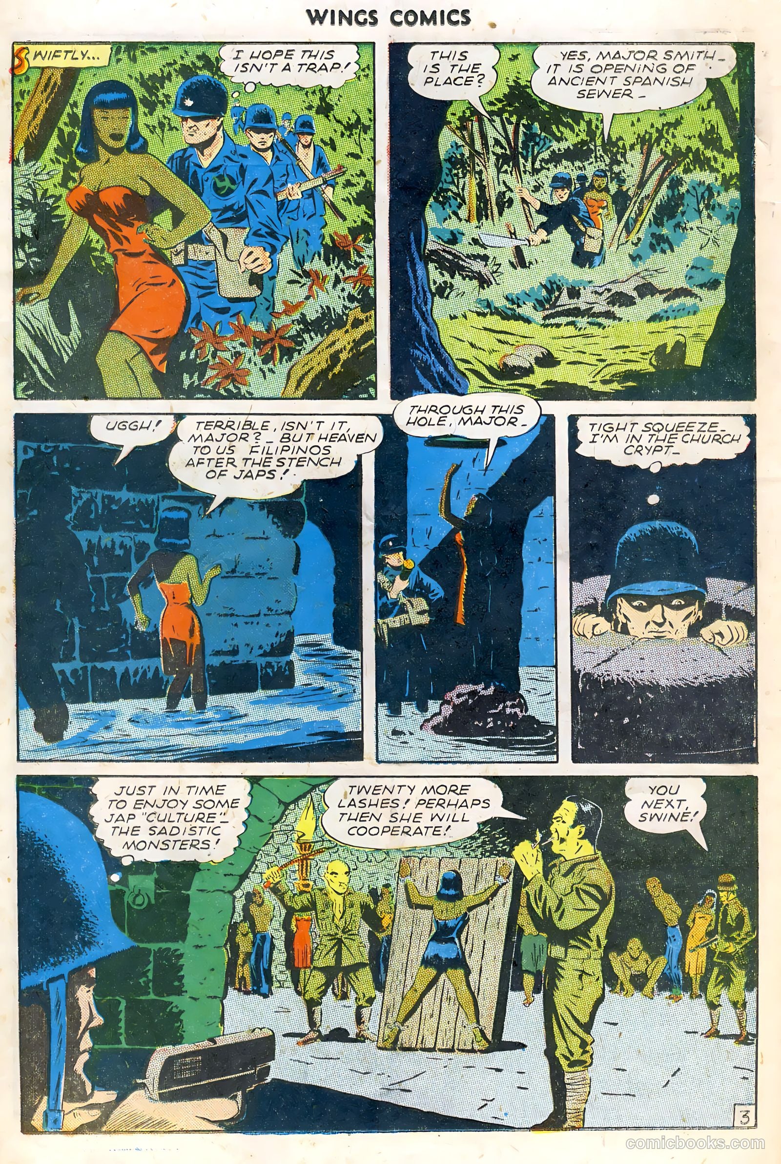 Wings Comics #61 (1945) — page 14 of 36