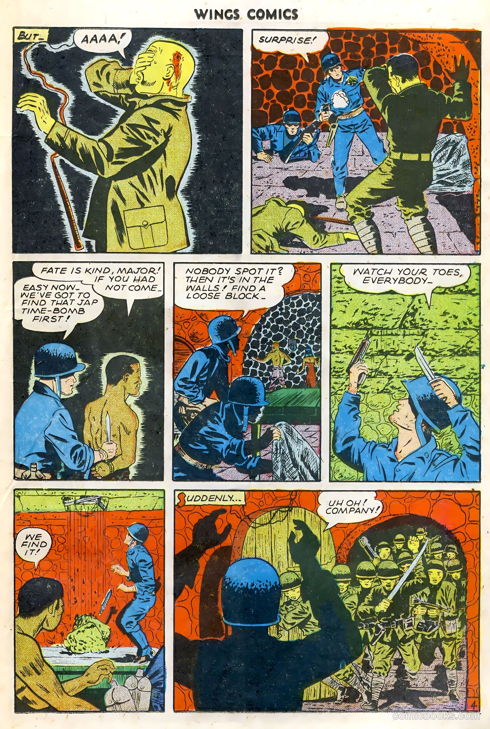 Wings Comics #61 (1945) — page 15 of 36