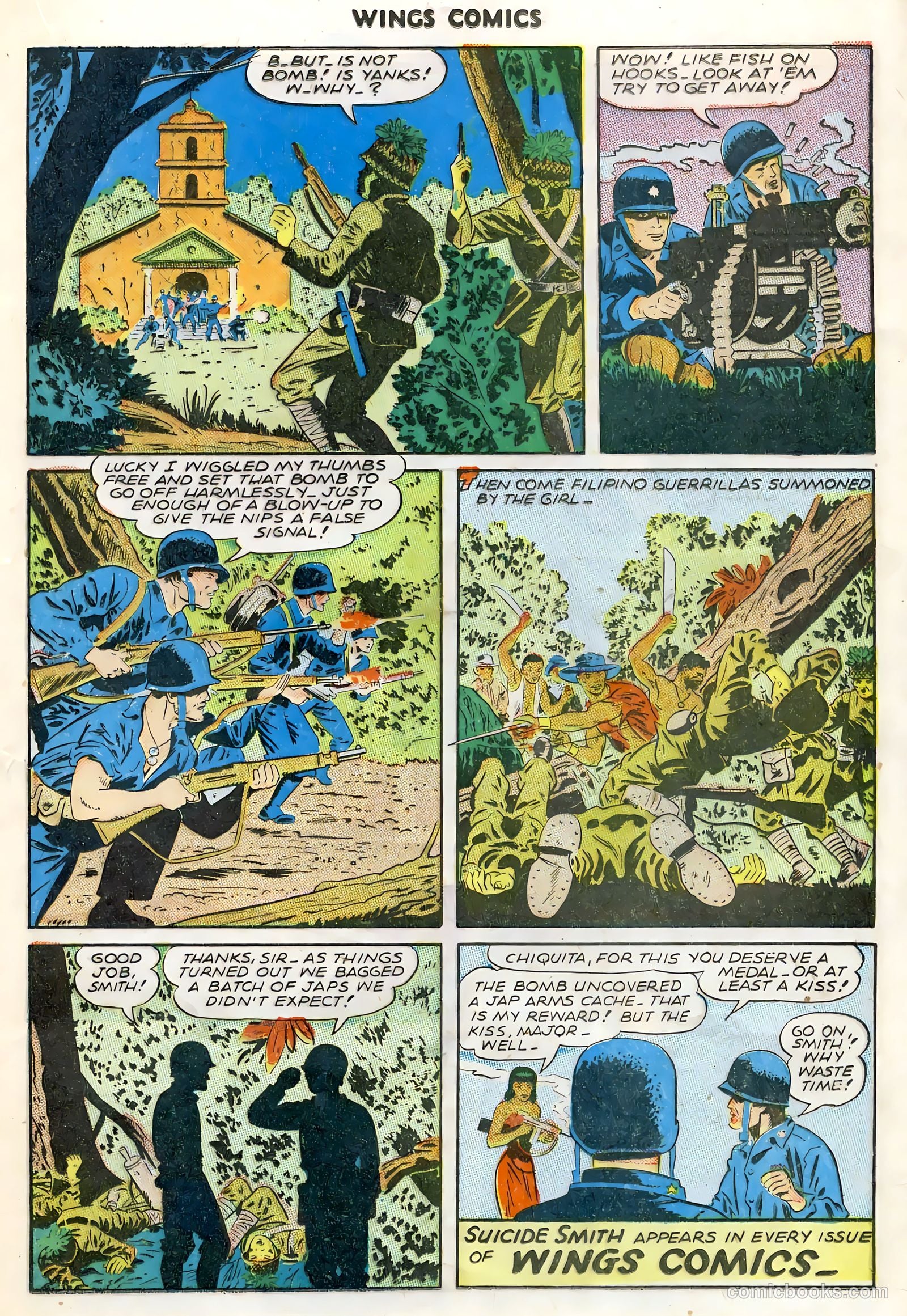 Wings Comics #61 (1945) — page 17 of 36