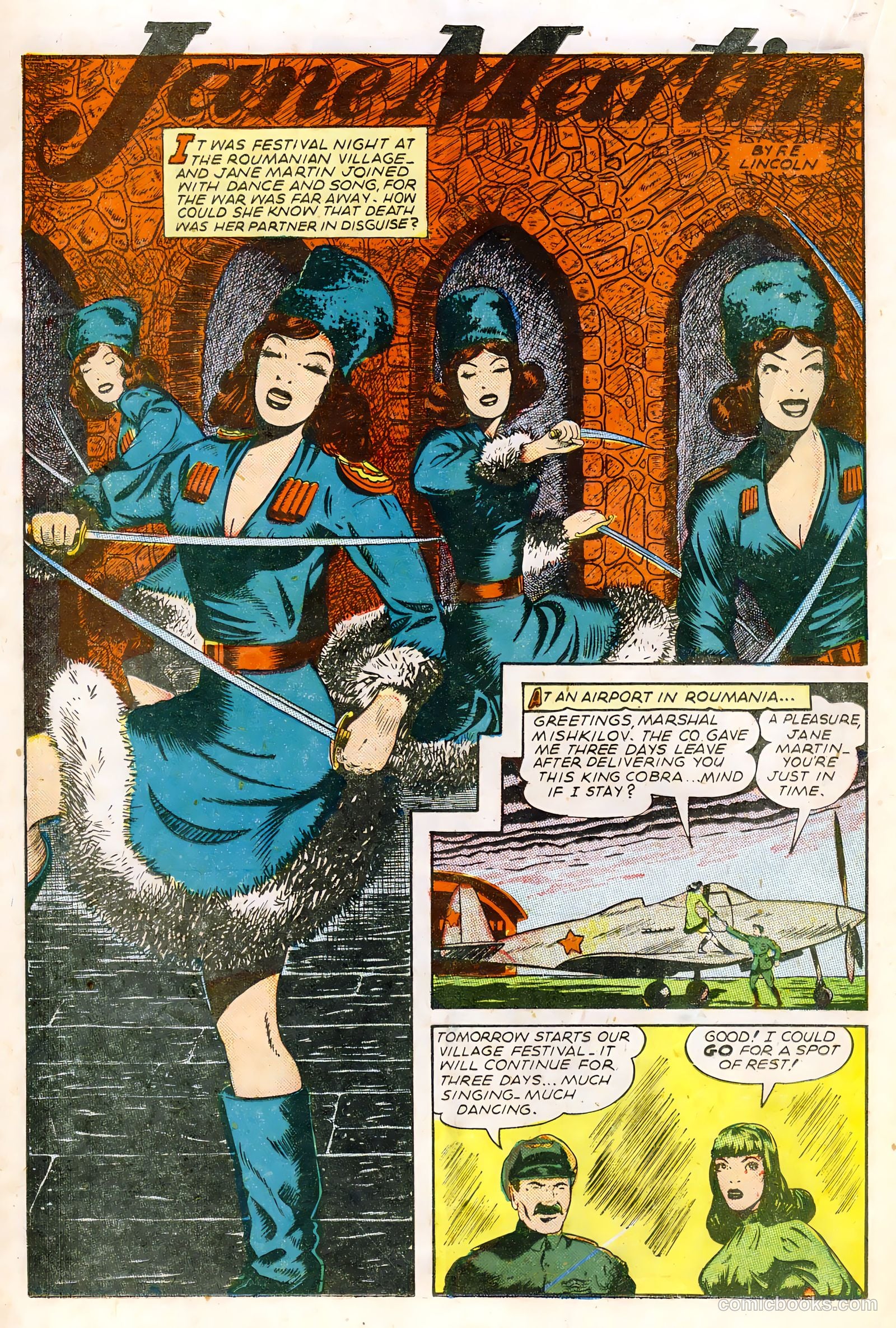 Wings Comics #61 (1945) — page 18 of 36