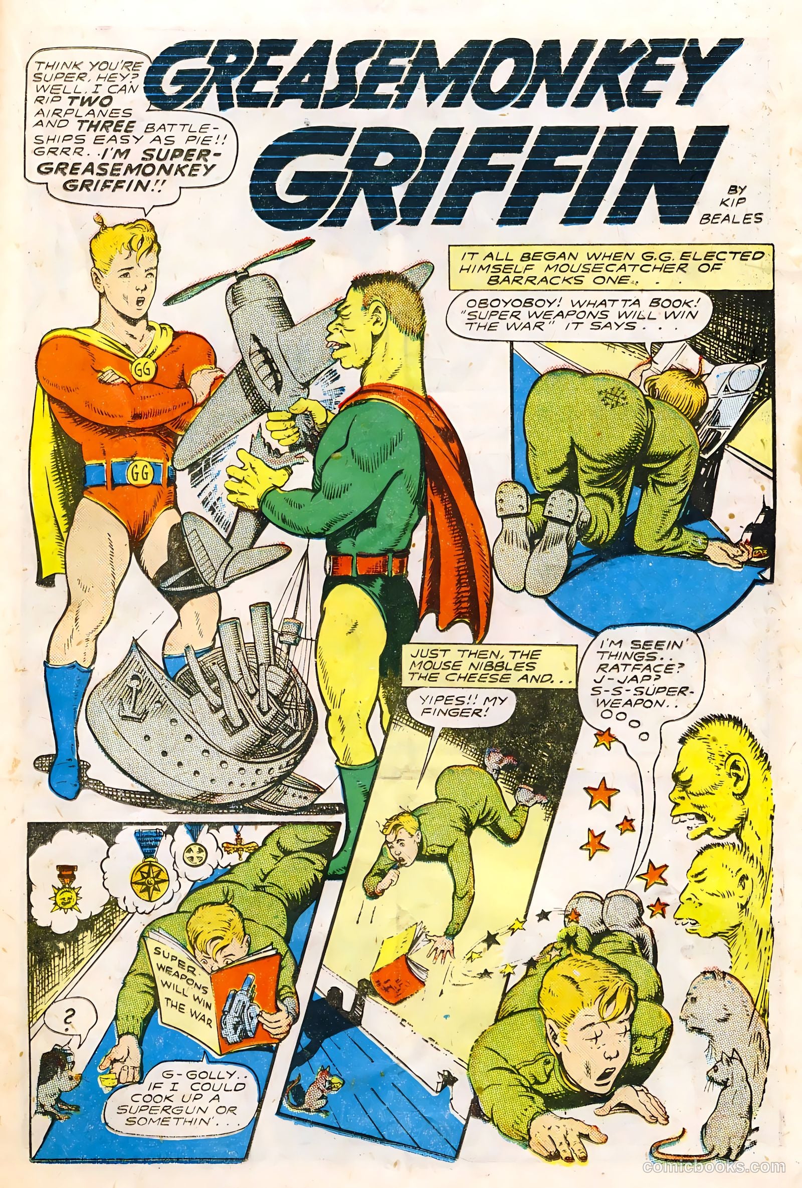 Wings Comics #61 (1945) — page 23 of 36