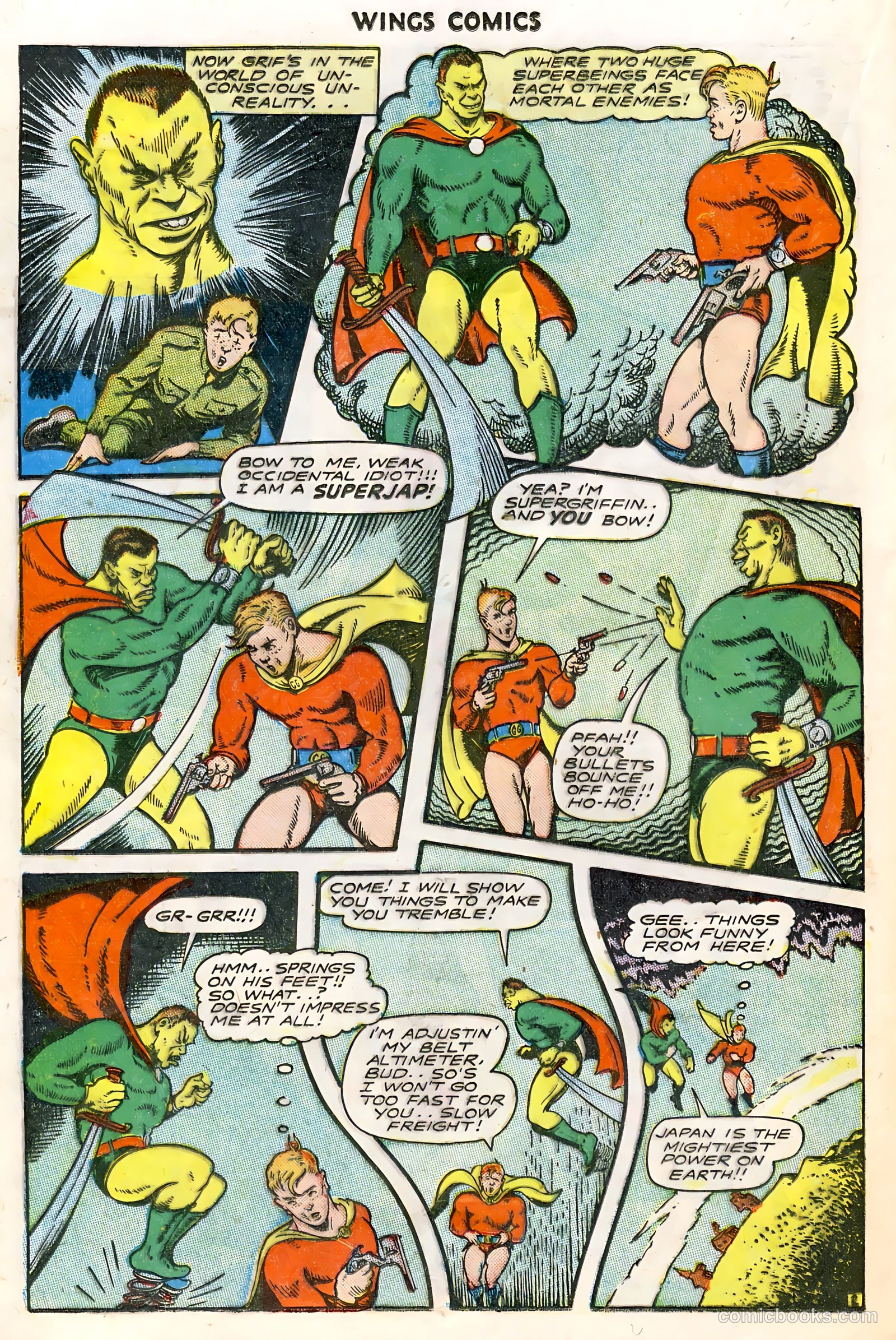 Wings Comics #61 (1945) — page 24 of 36