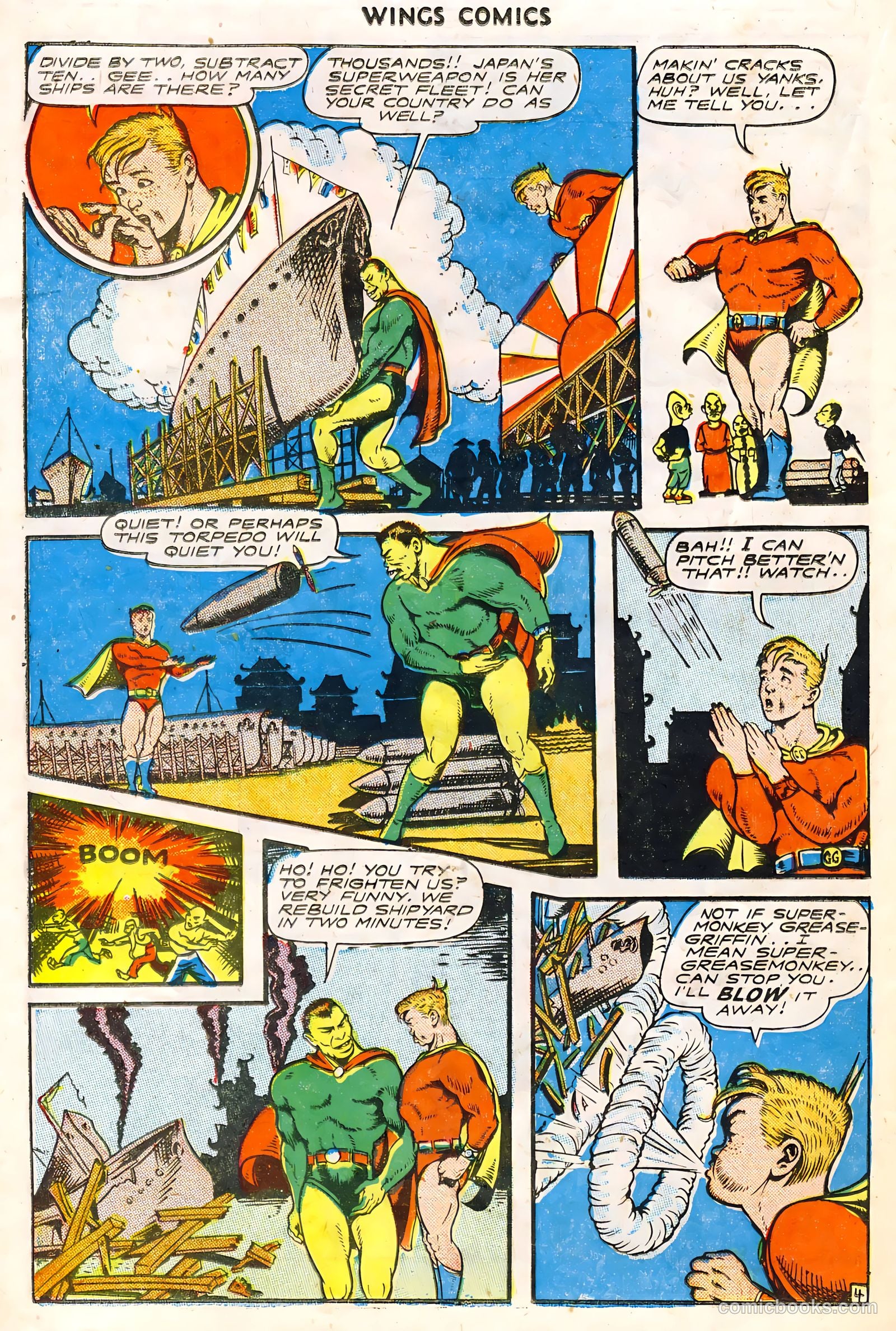 Wings Comics #61 (1945) — page 26 of 36