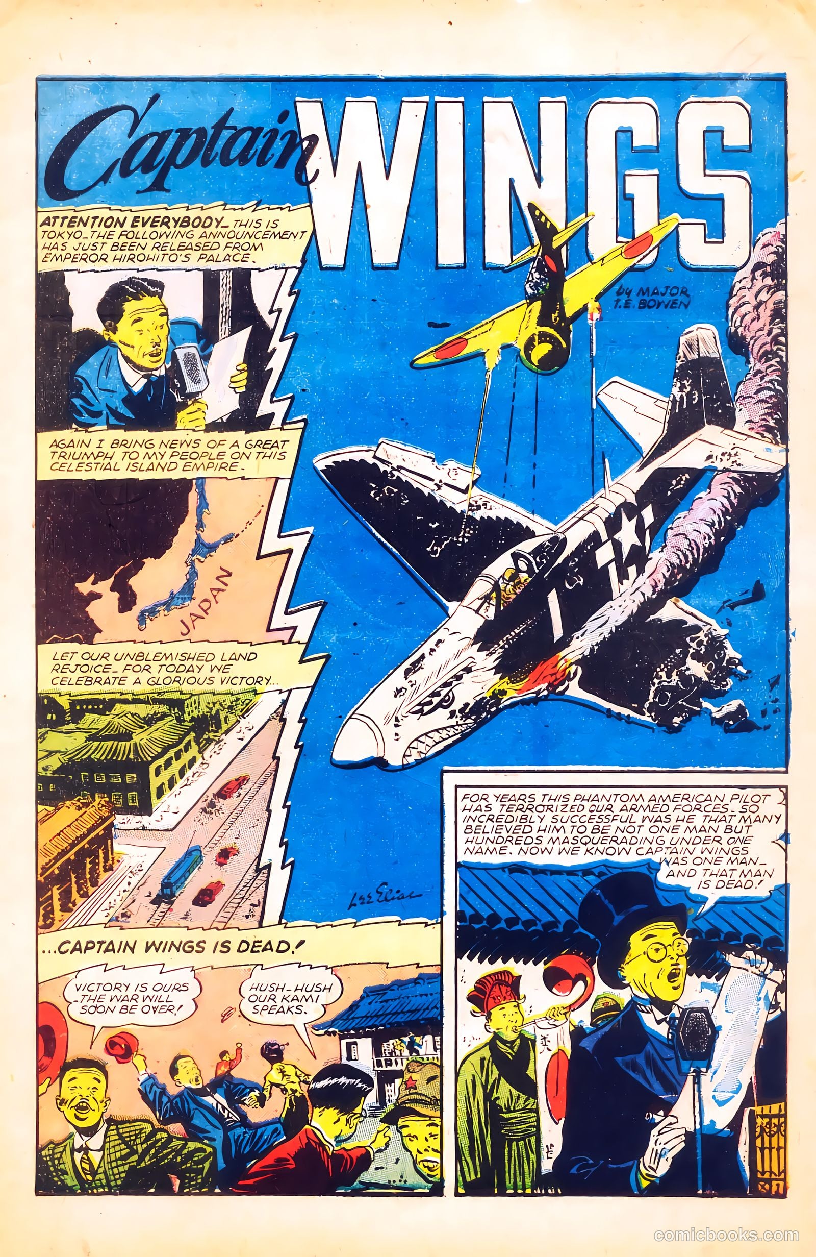 Wings Comics #62 (1945) — page 3 of 36