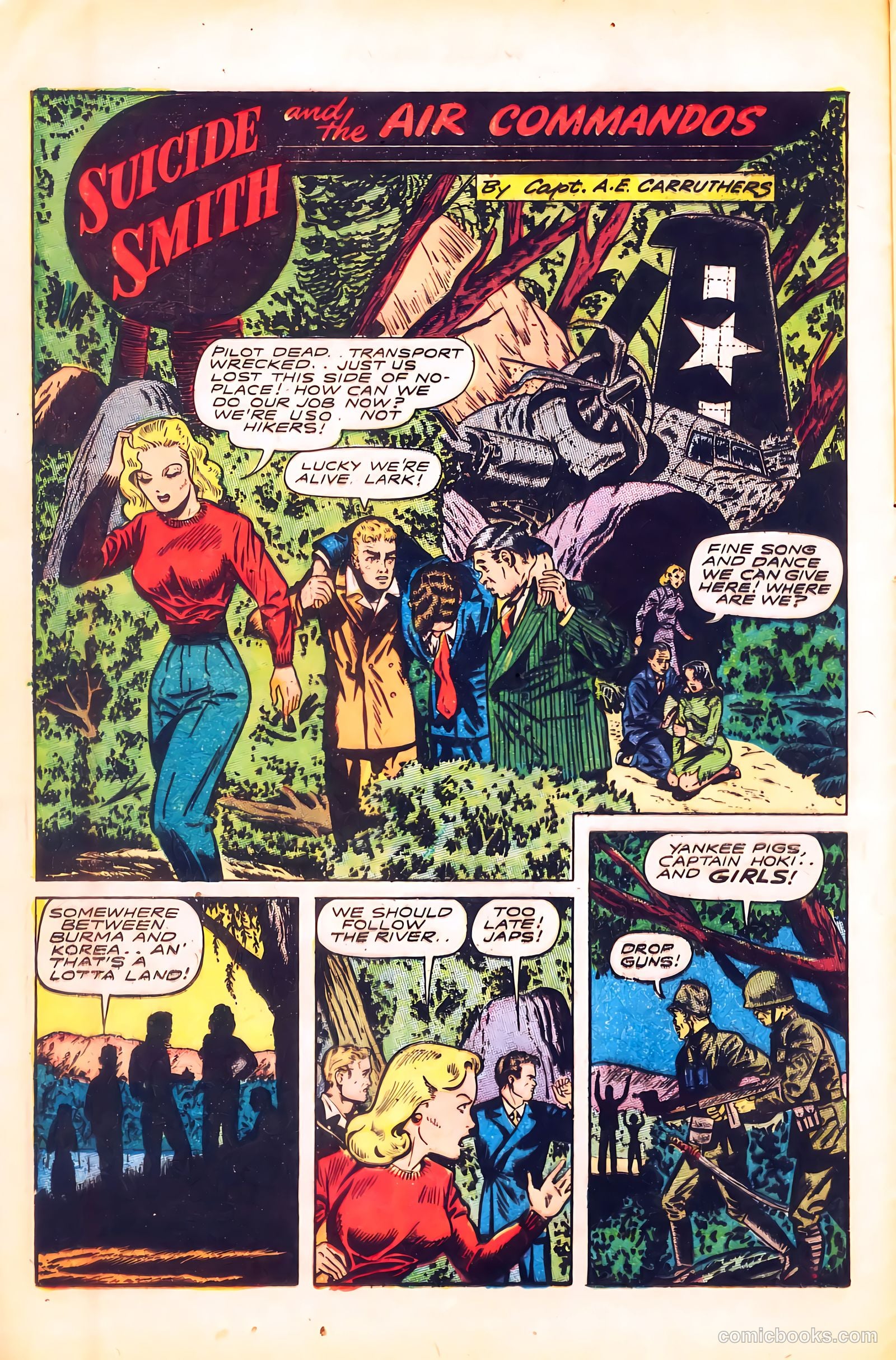Wings Comics #62 (1945) — page 12 of 36