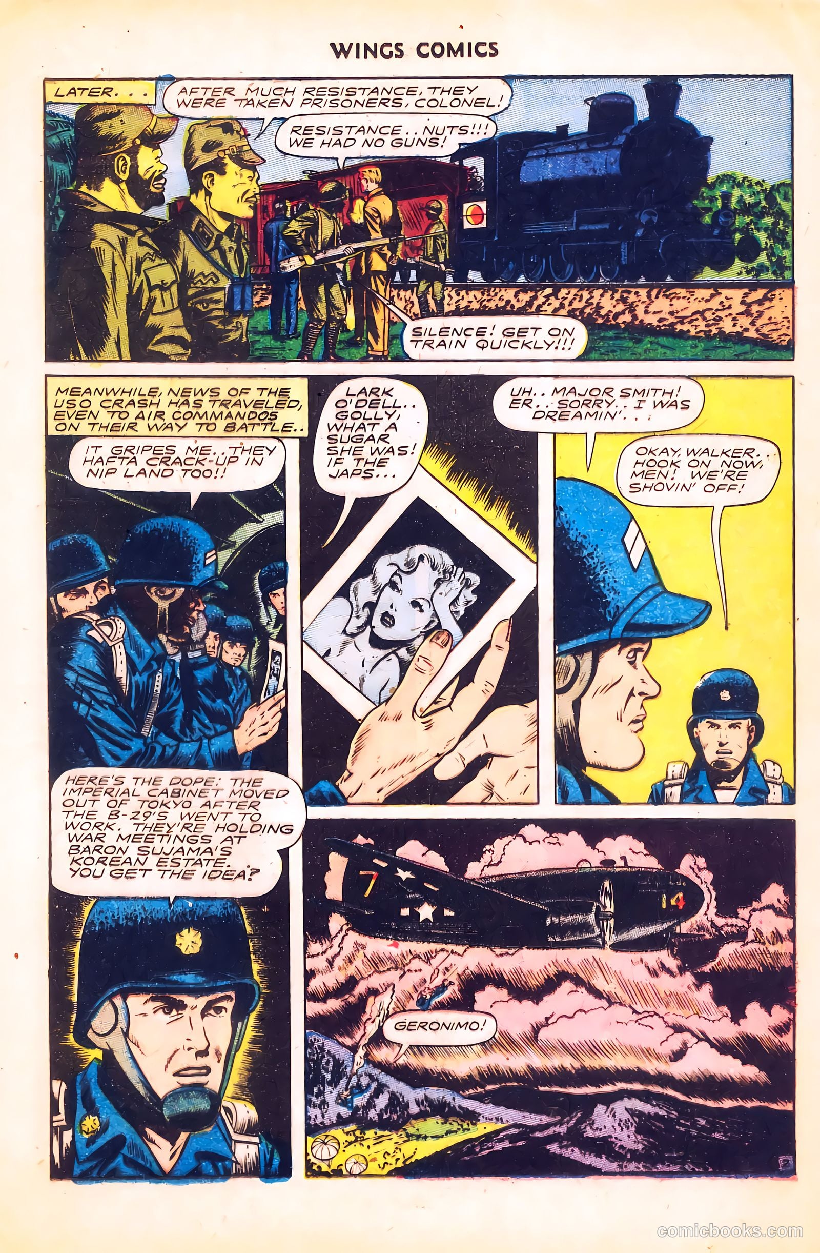 Wings Comics #62 (1945) — page 13 of 36