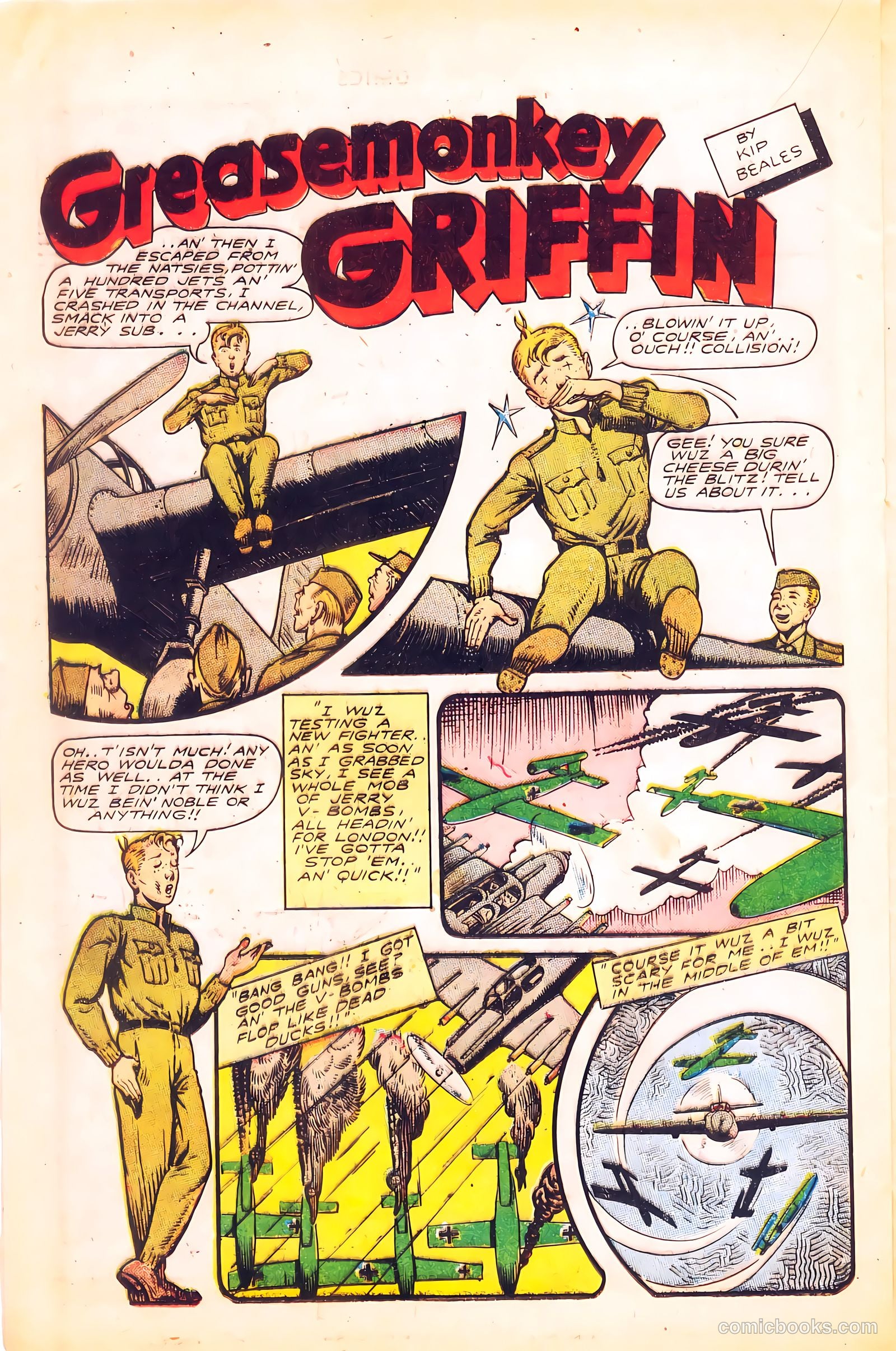 Wings Comics #62 (1945) — page 20 of 36