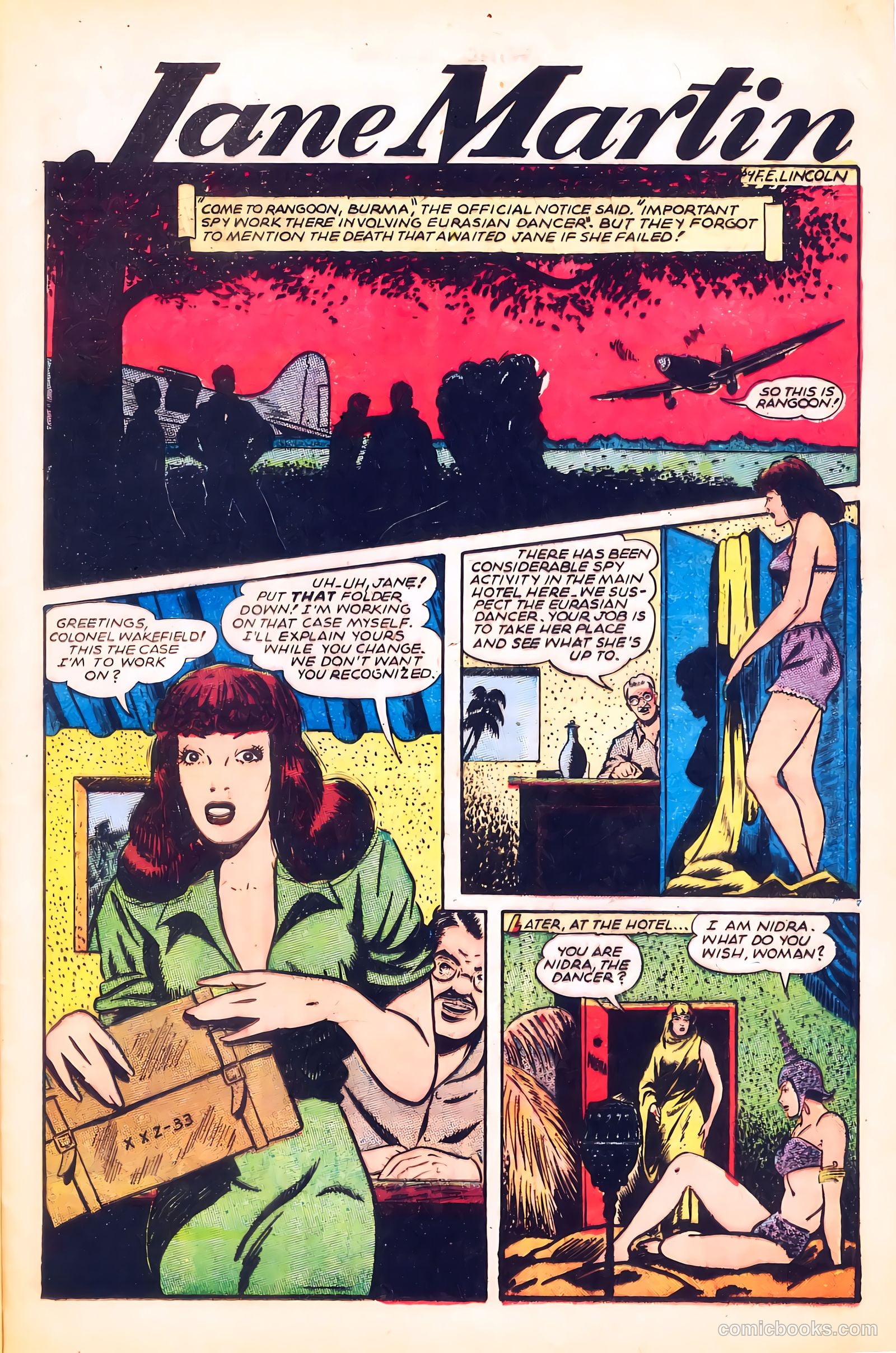 Wings Comics #62 (1945) — page 25 of 36