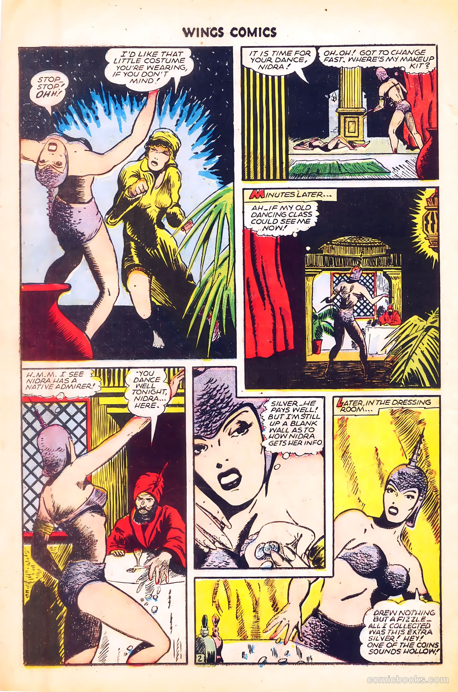 Wings Comics #62 (1945) — page 26 of 36