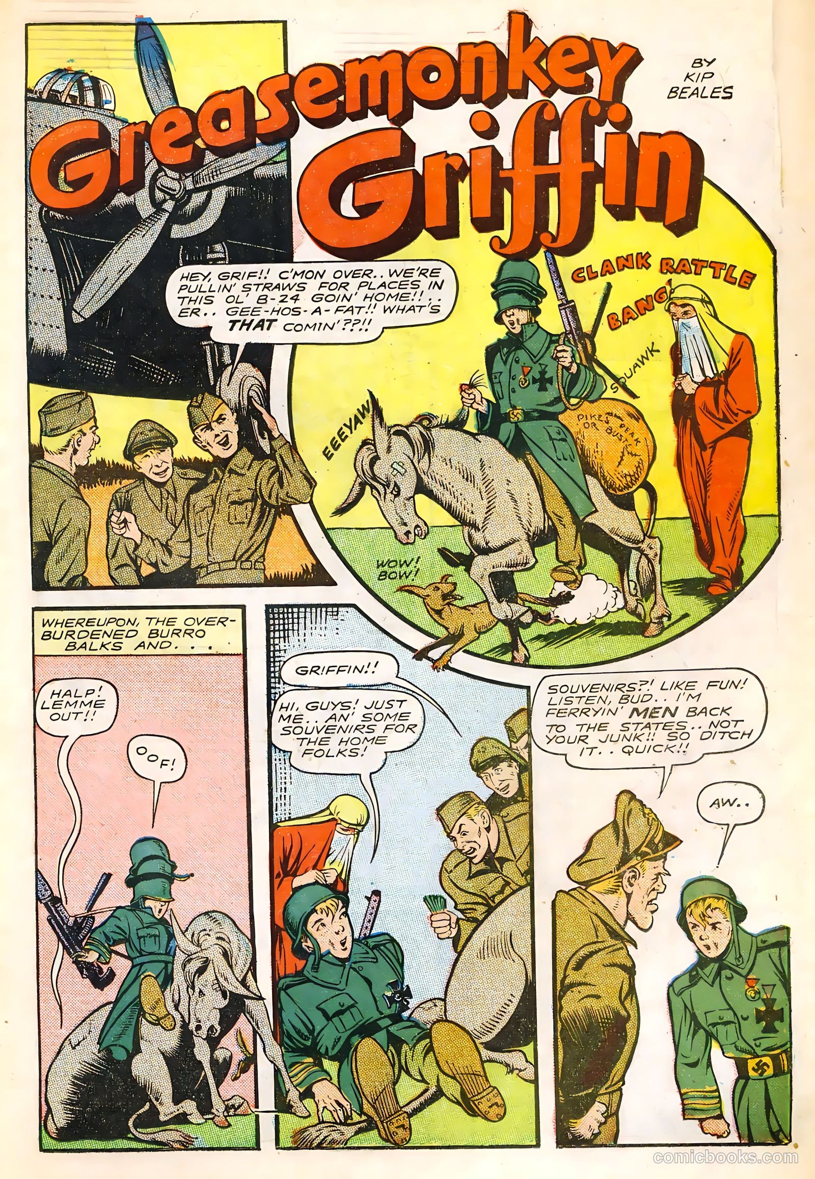 Wings Comics #63 (1945) — page 19 of 36