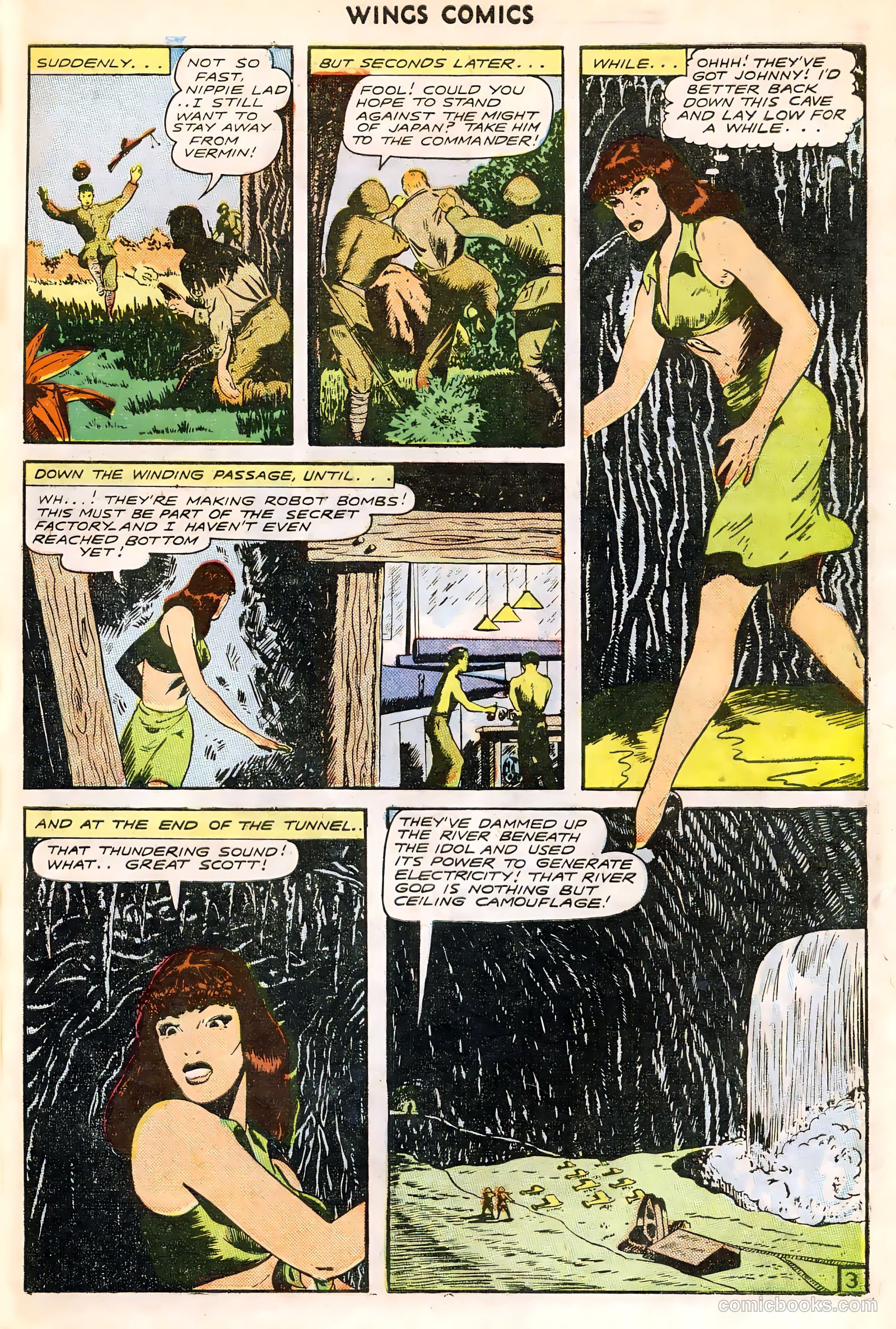 Wings Comics #63 (1945) — page 27 of 36
