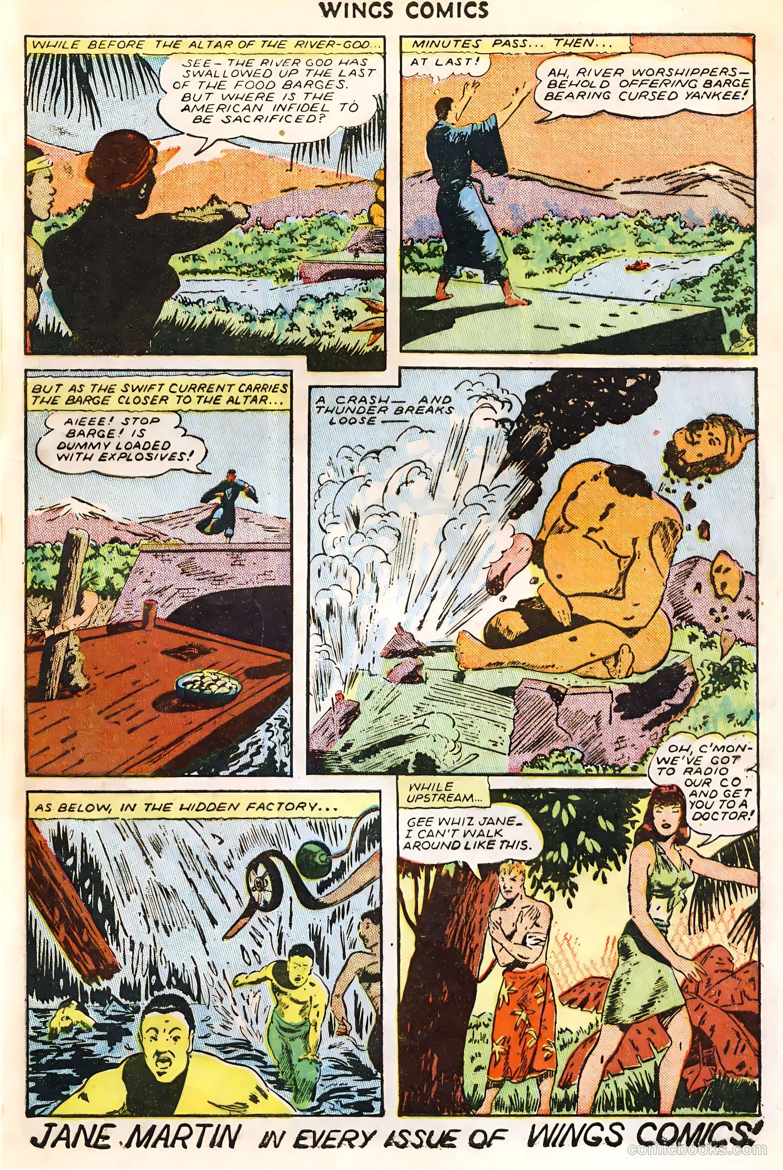 Wings Comics #63 (1945) — page 29 of 36