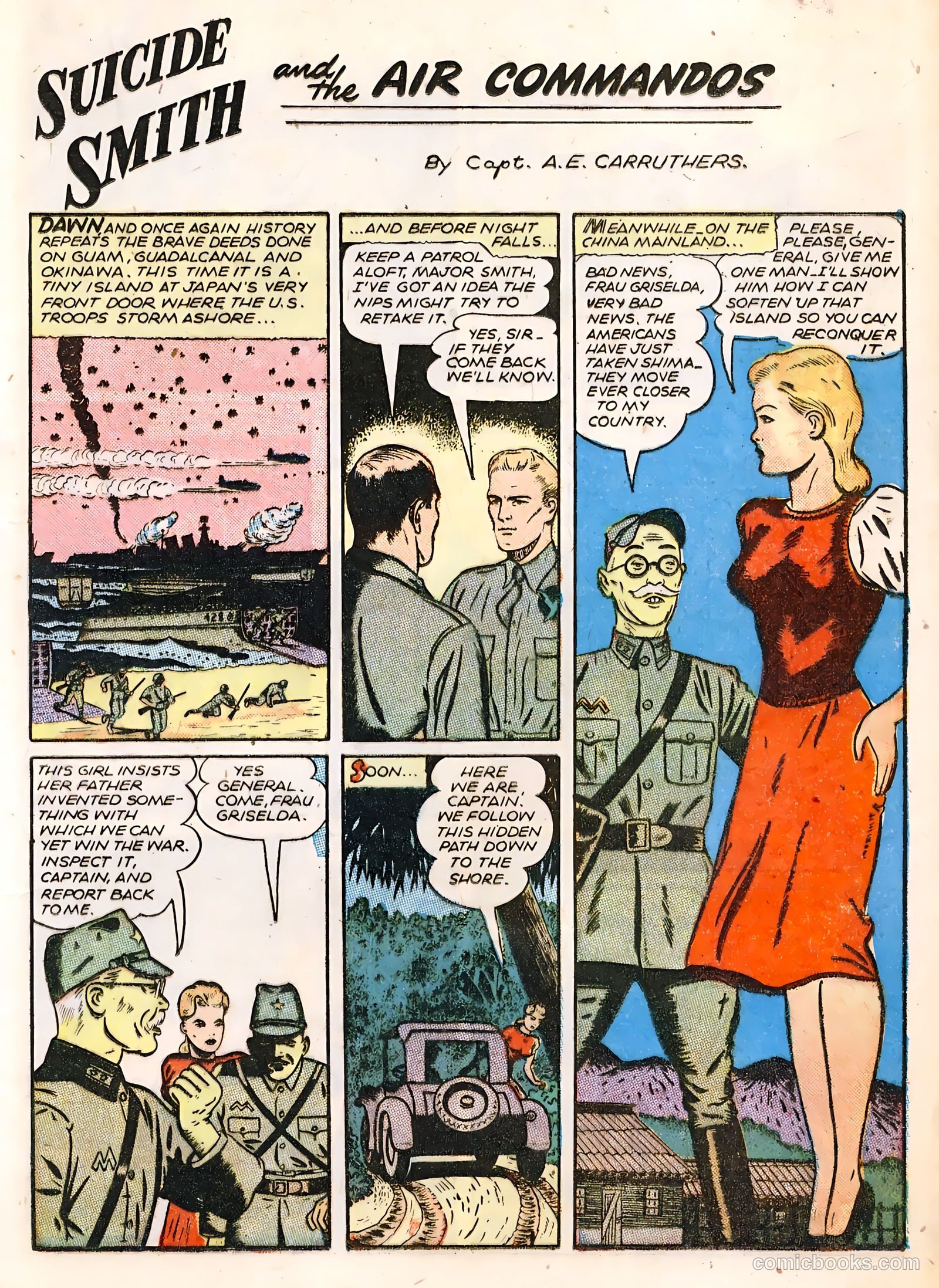 Wings Comics #64 (1945) — page 13 of 36