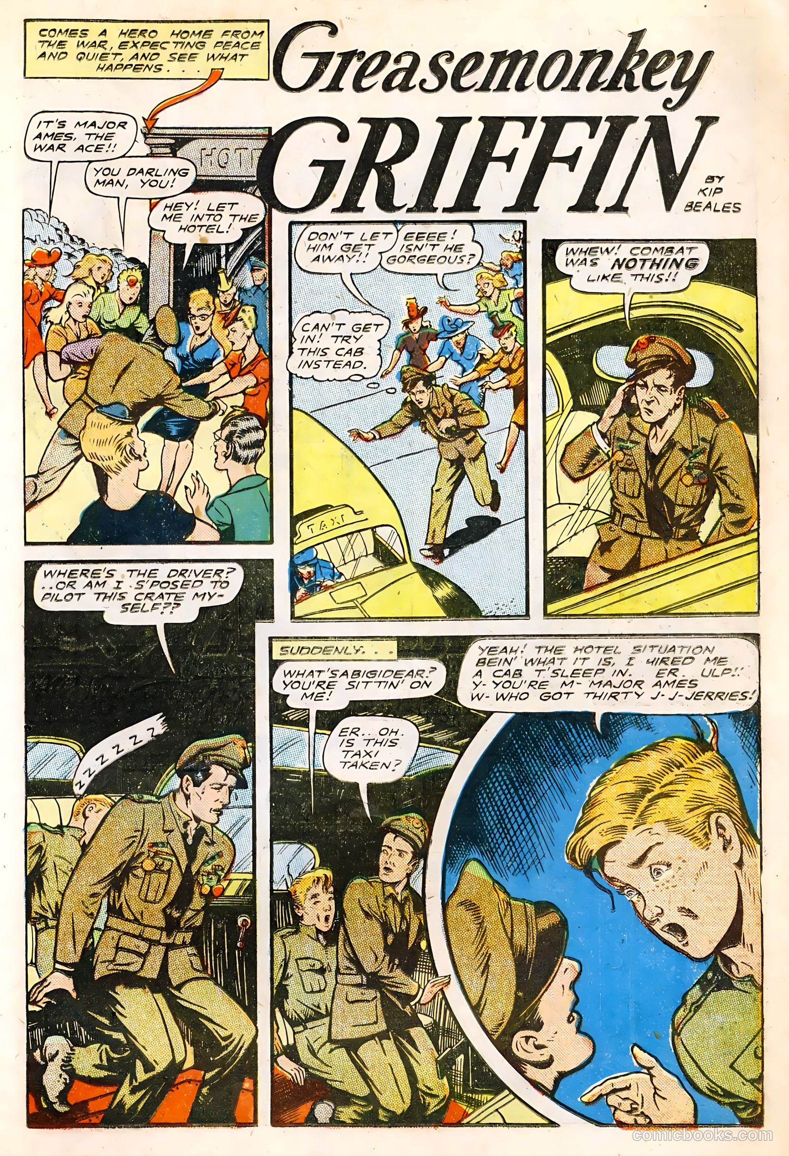 Wings Comics #64 (1945) — page 19 of 36