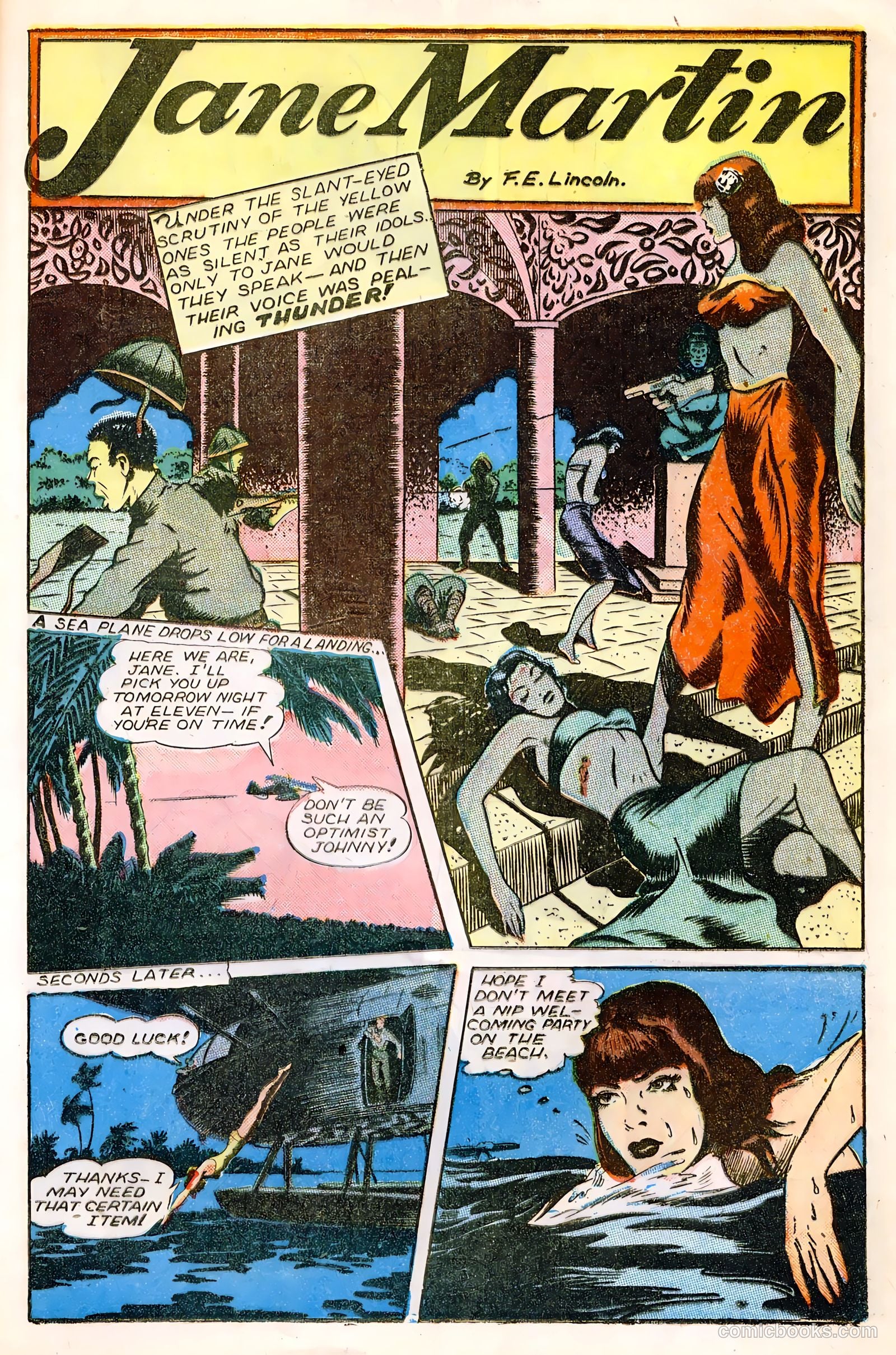 Wings Comics #64 (1945) — page 25 of 36