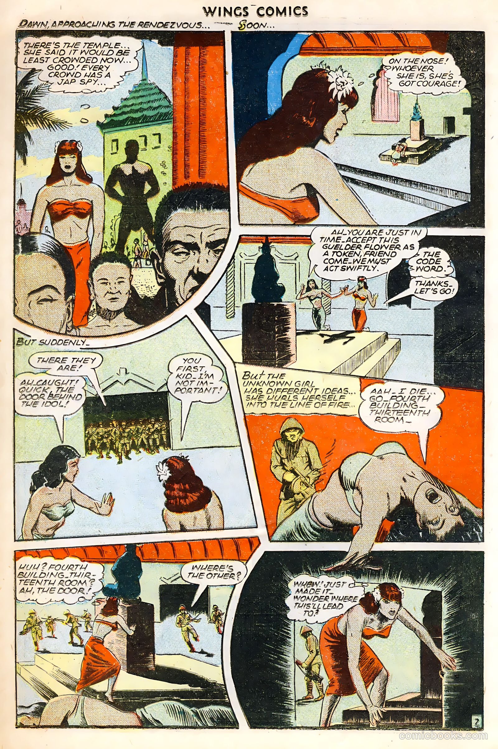 Wings Comics #64 (1945) — page 26 of 36
