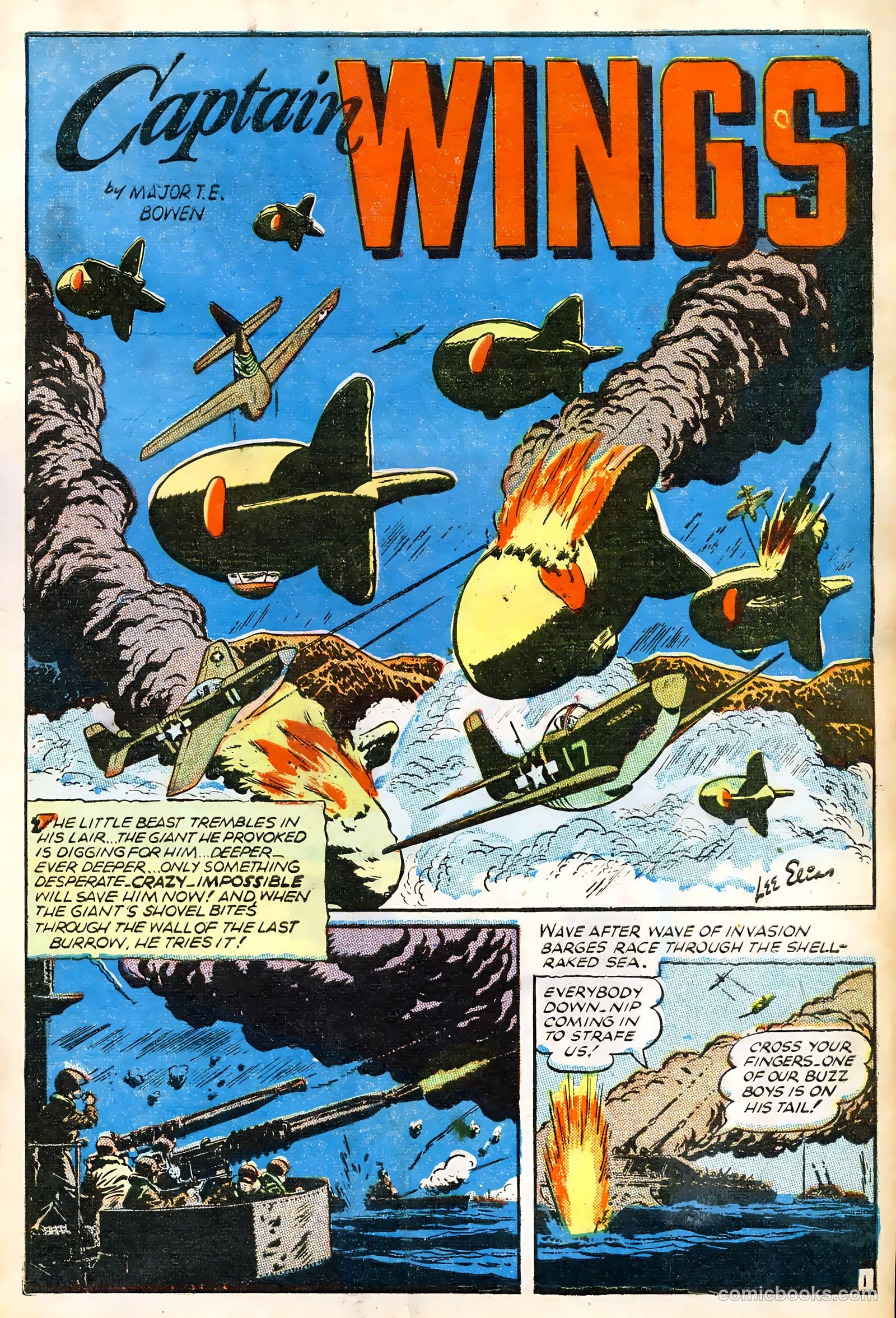 Wings Comics #65 (1946) — page 3 of 36