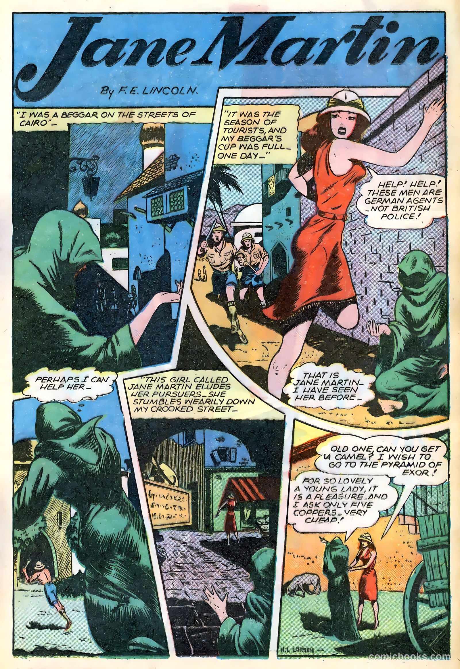 Wings Comics #65 (1946) — page 13 of 36