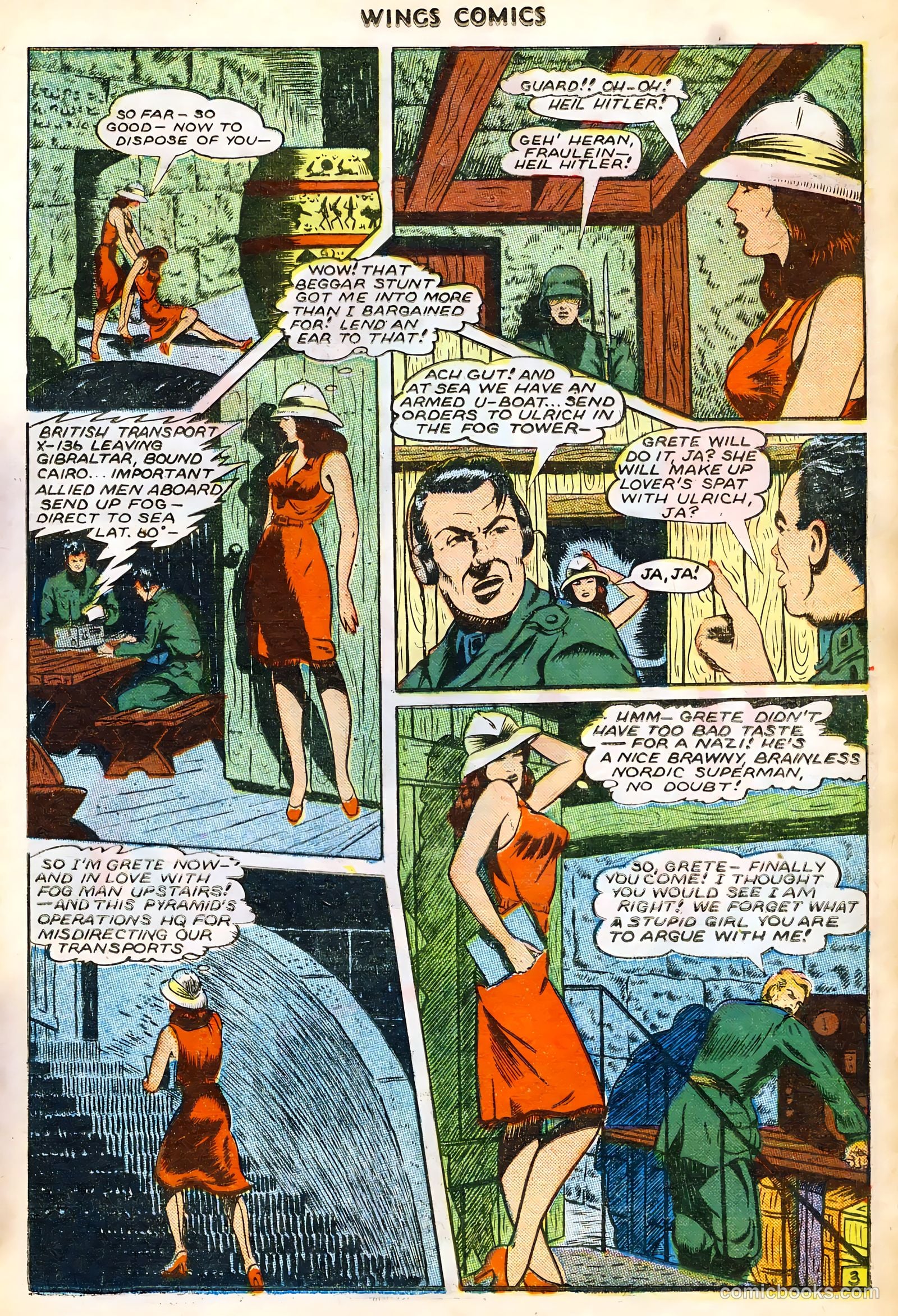 Wings Comics #65 (1946) — page 15 of 36