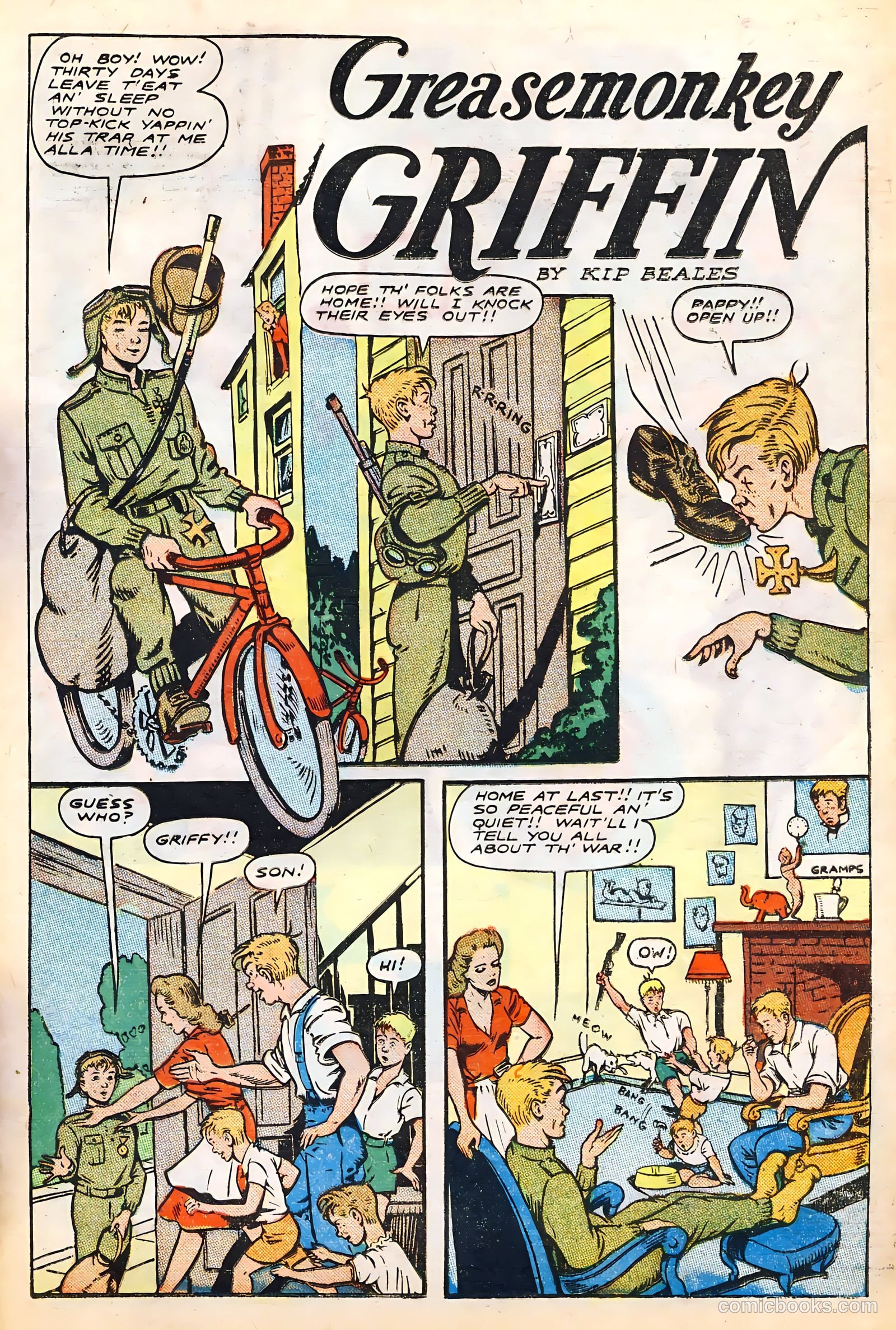 Wings Comics #65 (1946) — page 23 of 36