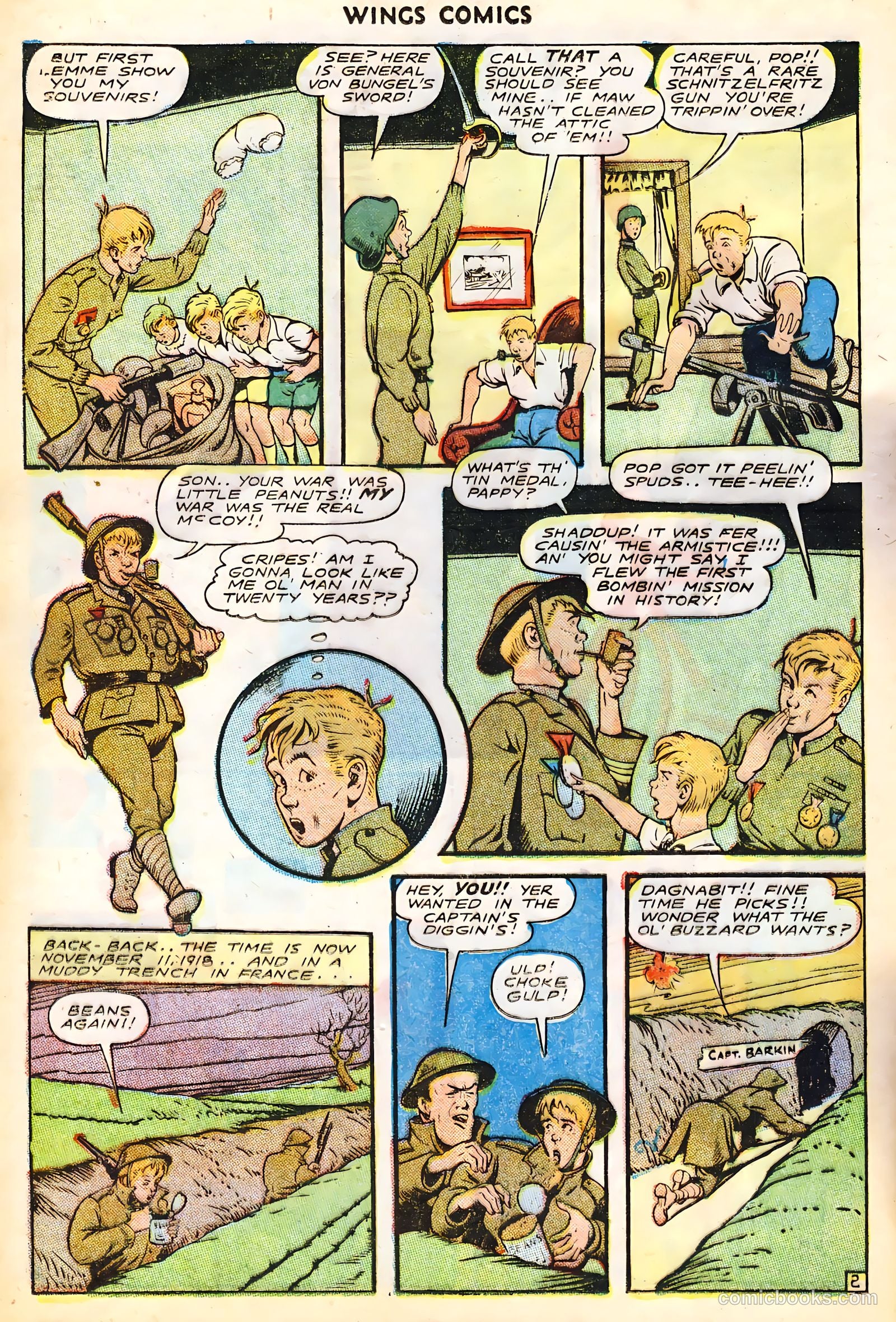 Wings Comics #65 (1946) — page 24 of 36