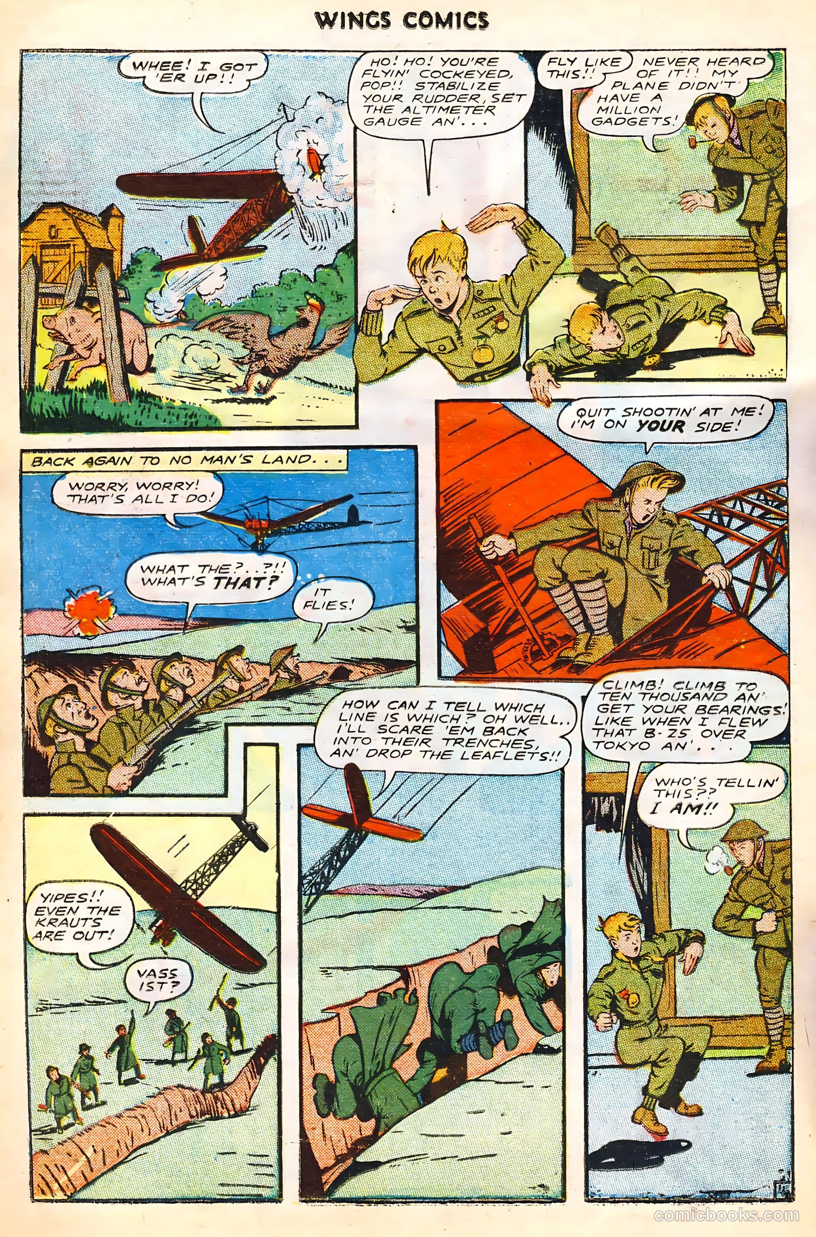 Wings Comics #65 (1946) — page 26 of 36