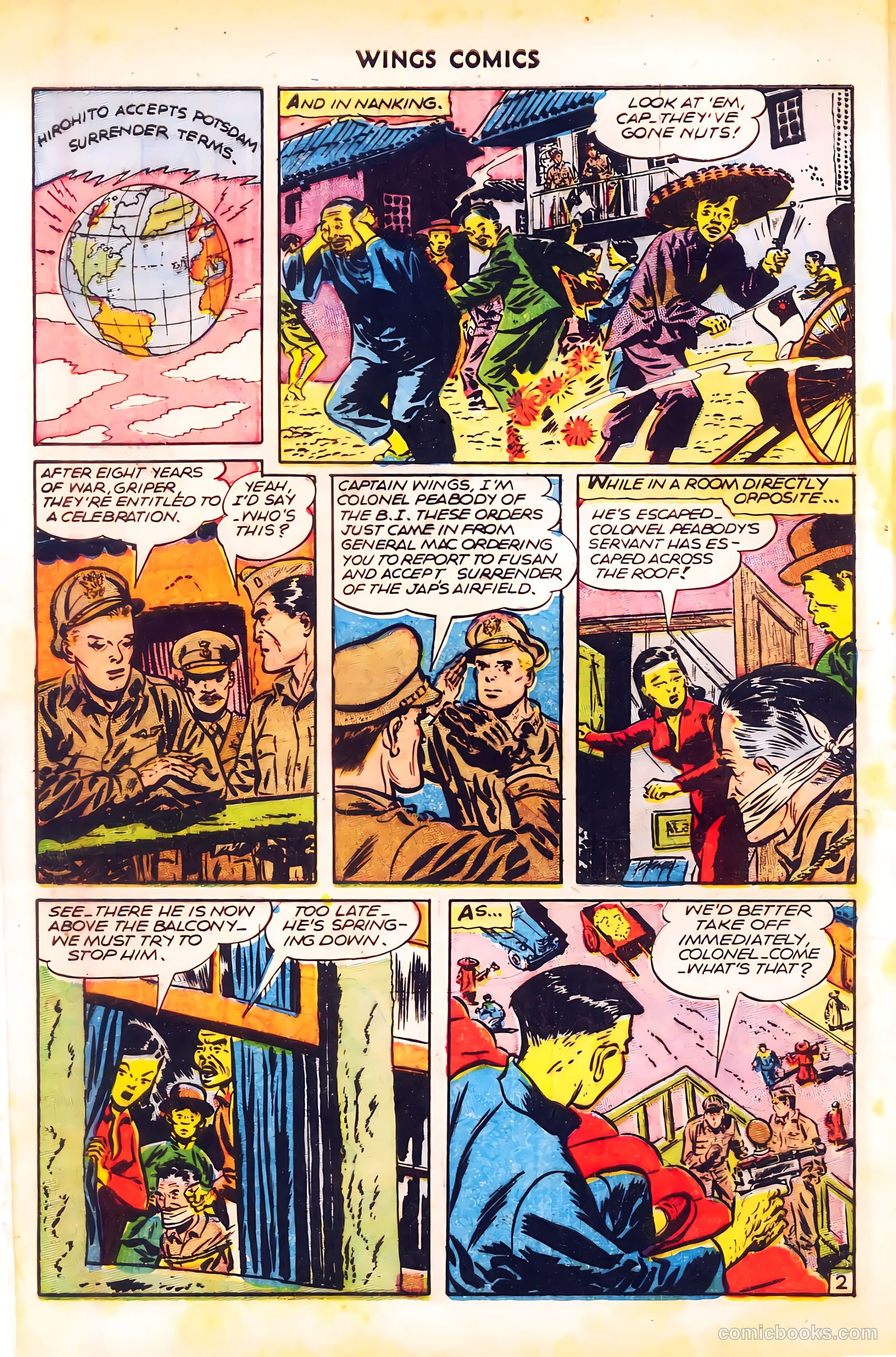 Wings Comics #66 (1946) — page 4 of 52