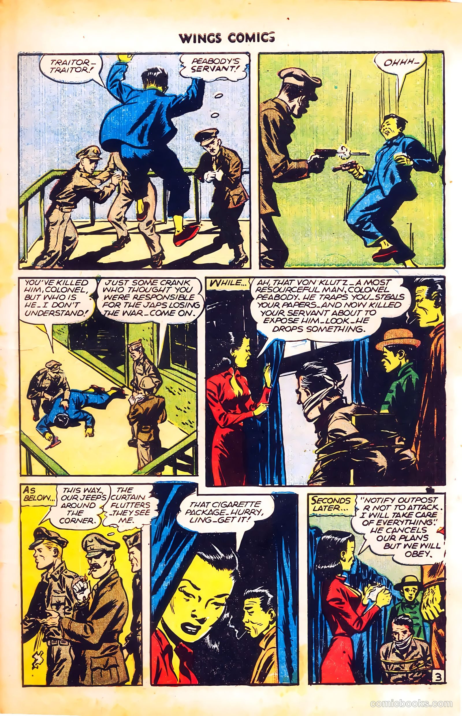 Wings Comics #66 (1946) — page 5 of 52