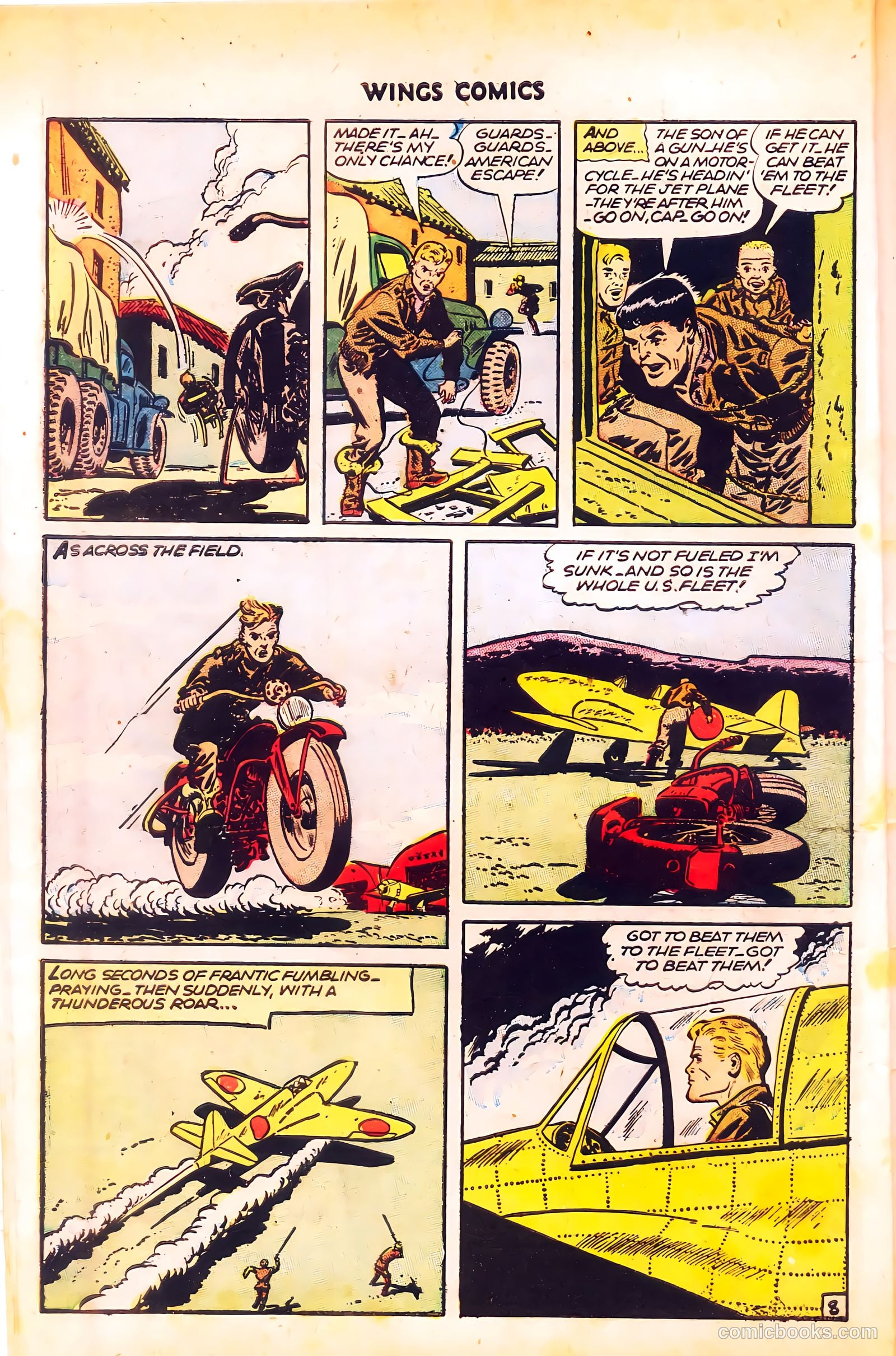 Wings Comics #66 (1946) — page 10 of 52