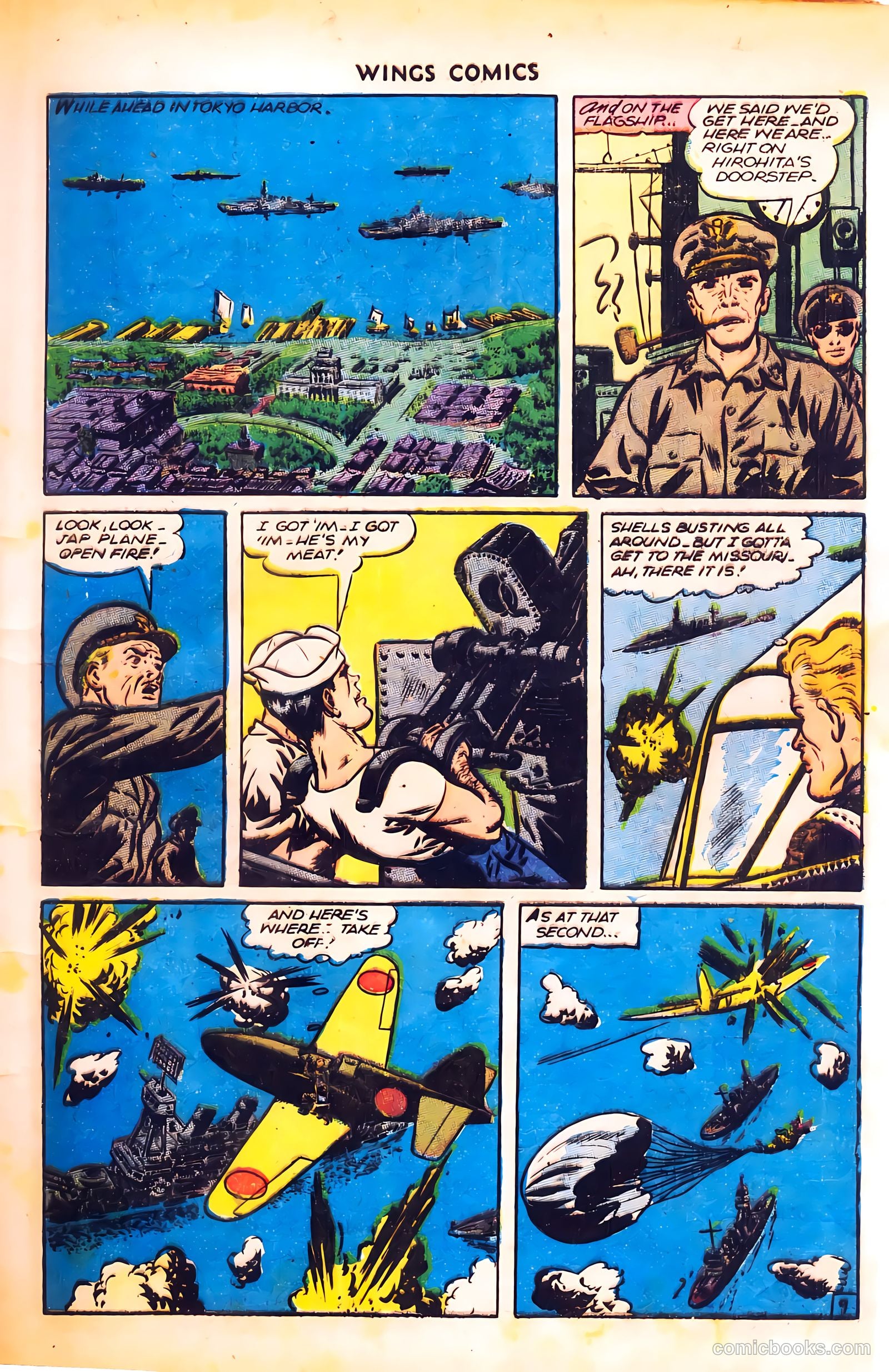 Wings Comics #66 (1946) — page 11 of 52