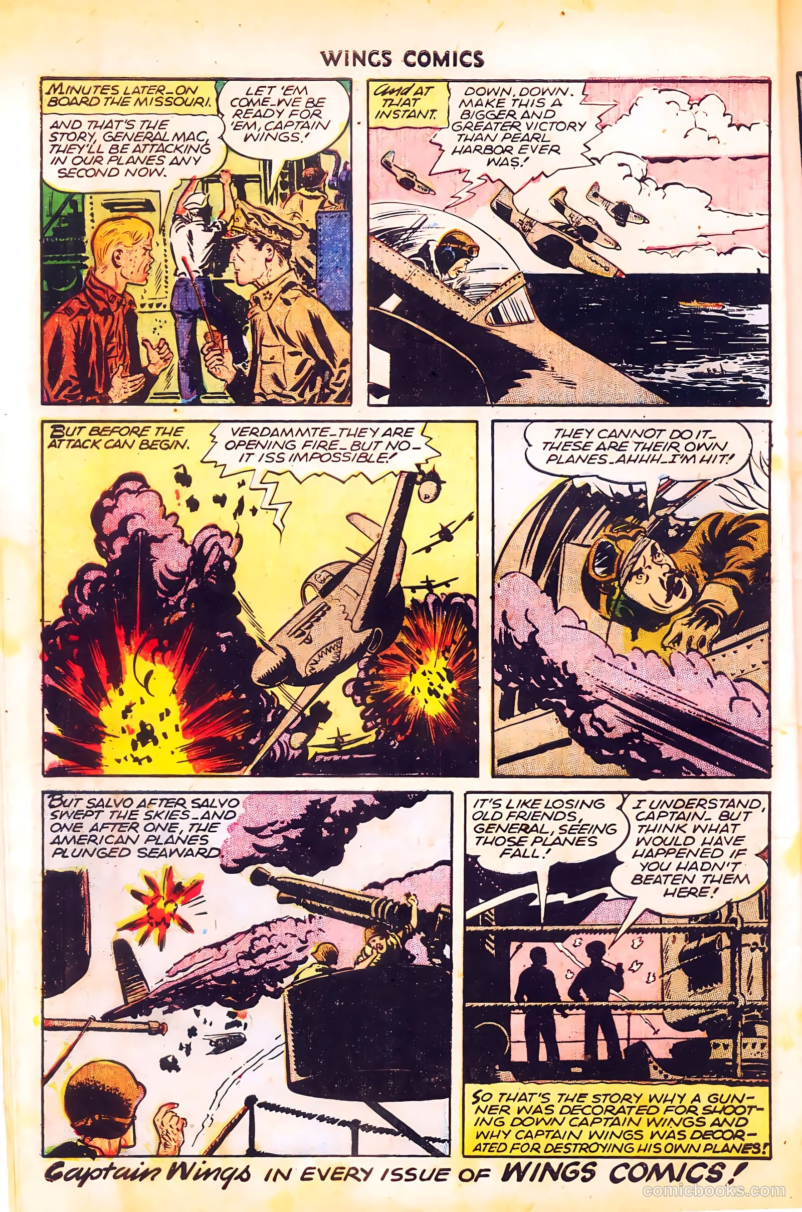 Wings Comics #66 (1946) — page 12 of 52
