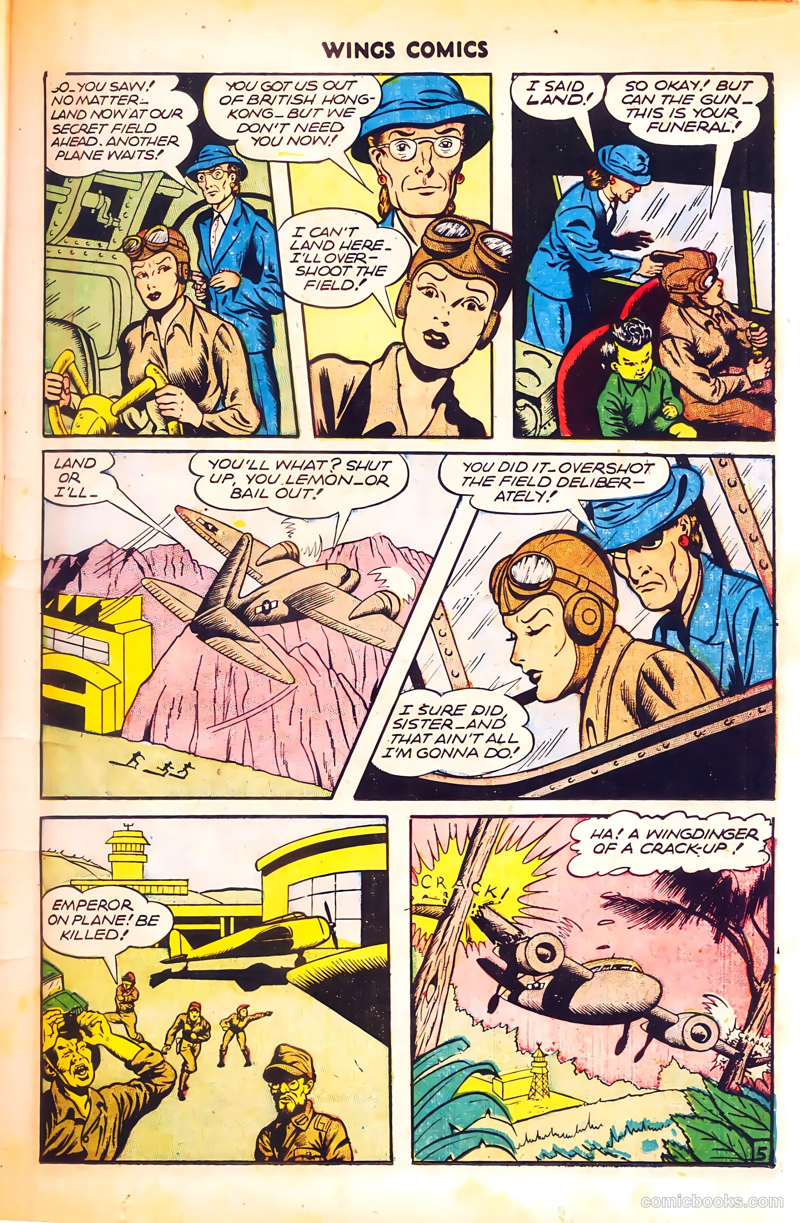 Wings Comics #66 (1946) — page 17 of 52