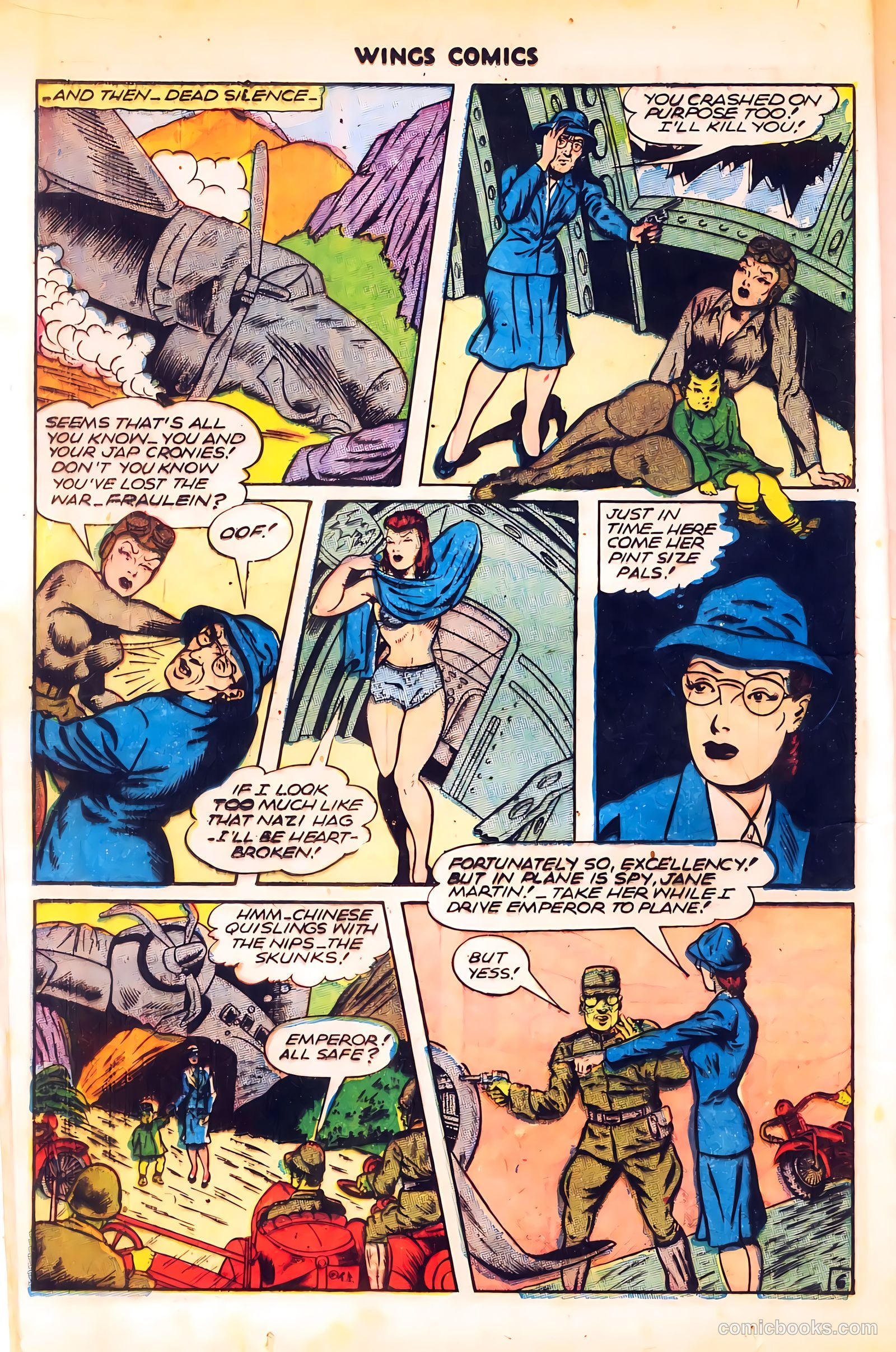 Wings Comics #66 (1946) — page 18 of 52