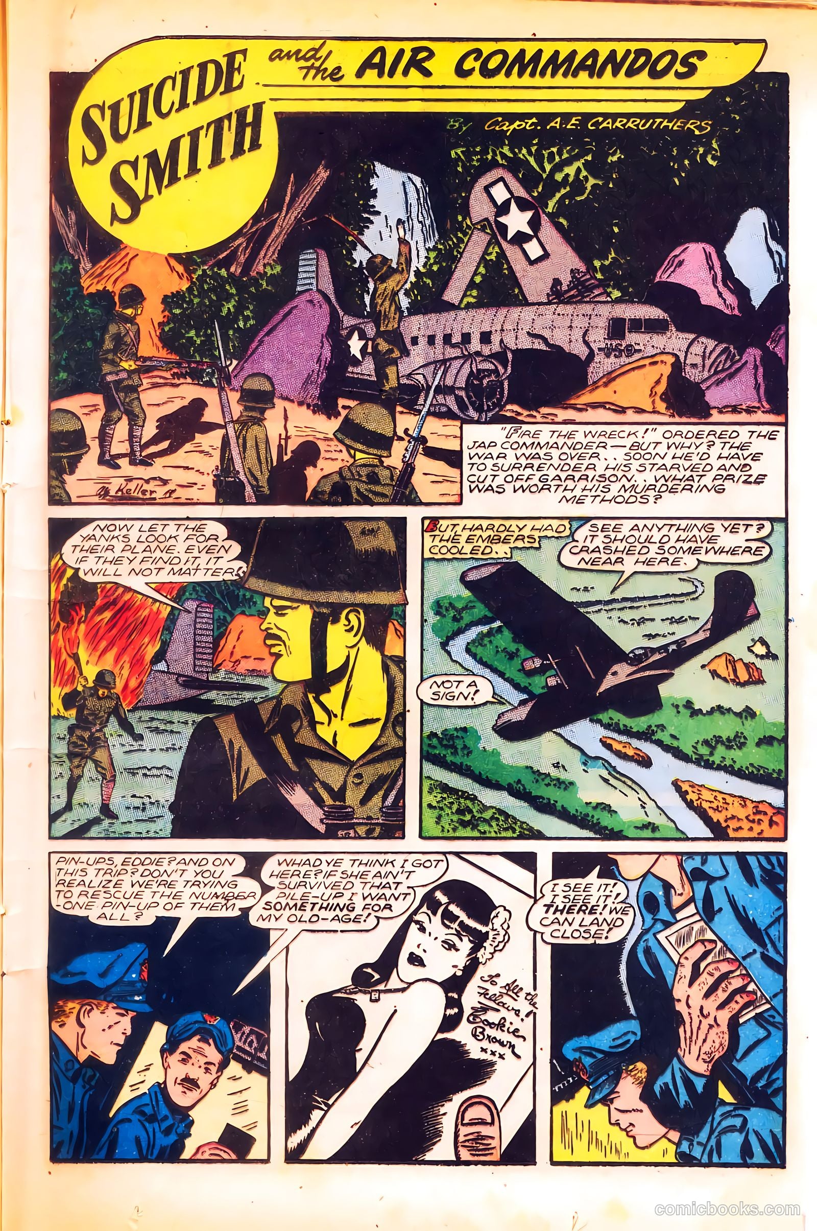 Wings Comics #66 (1946) — page 21 of 52