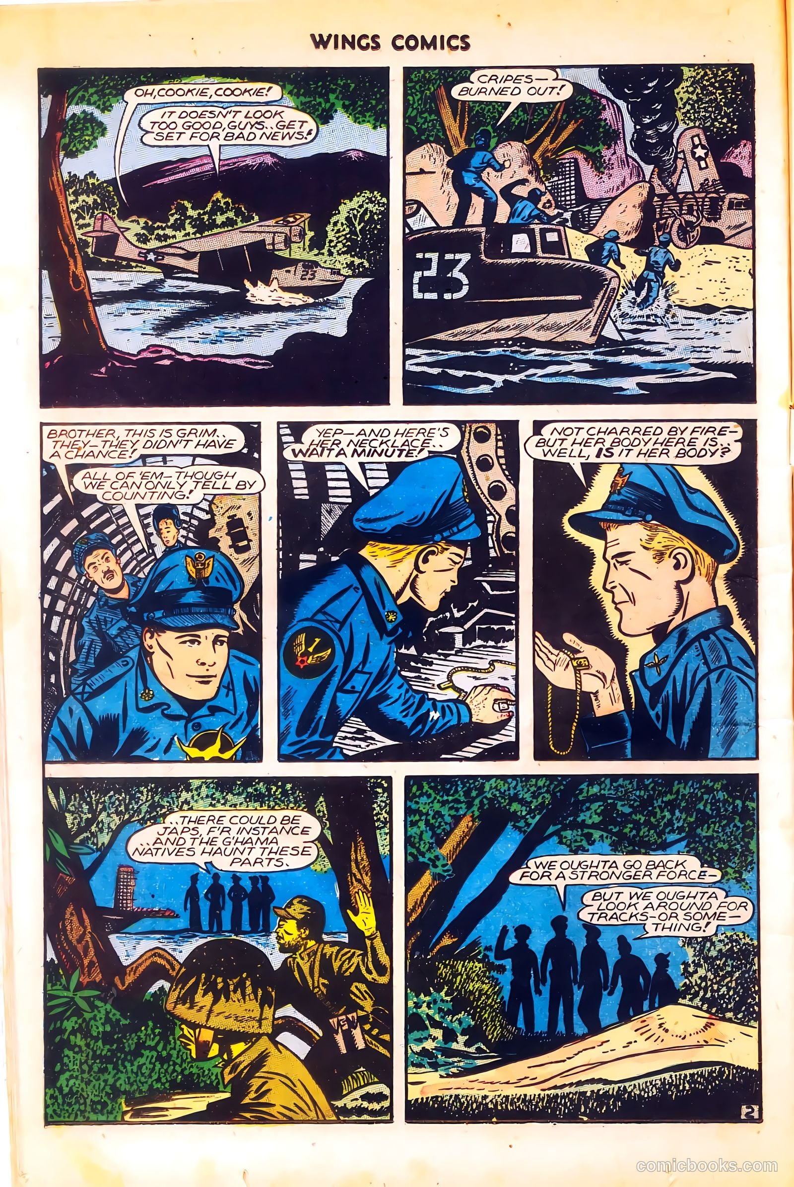 Wings Comics #66 (1946) — page 22 of 52
