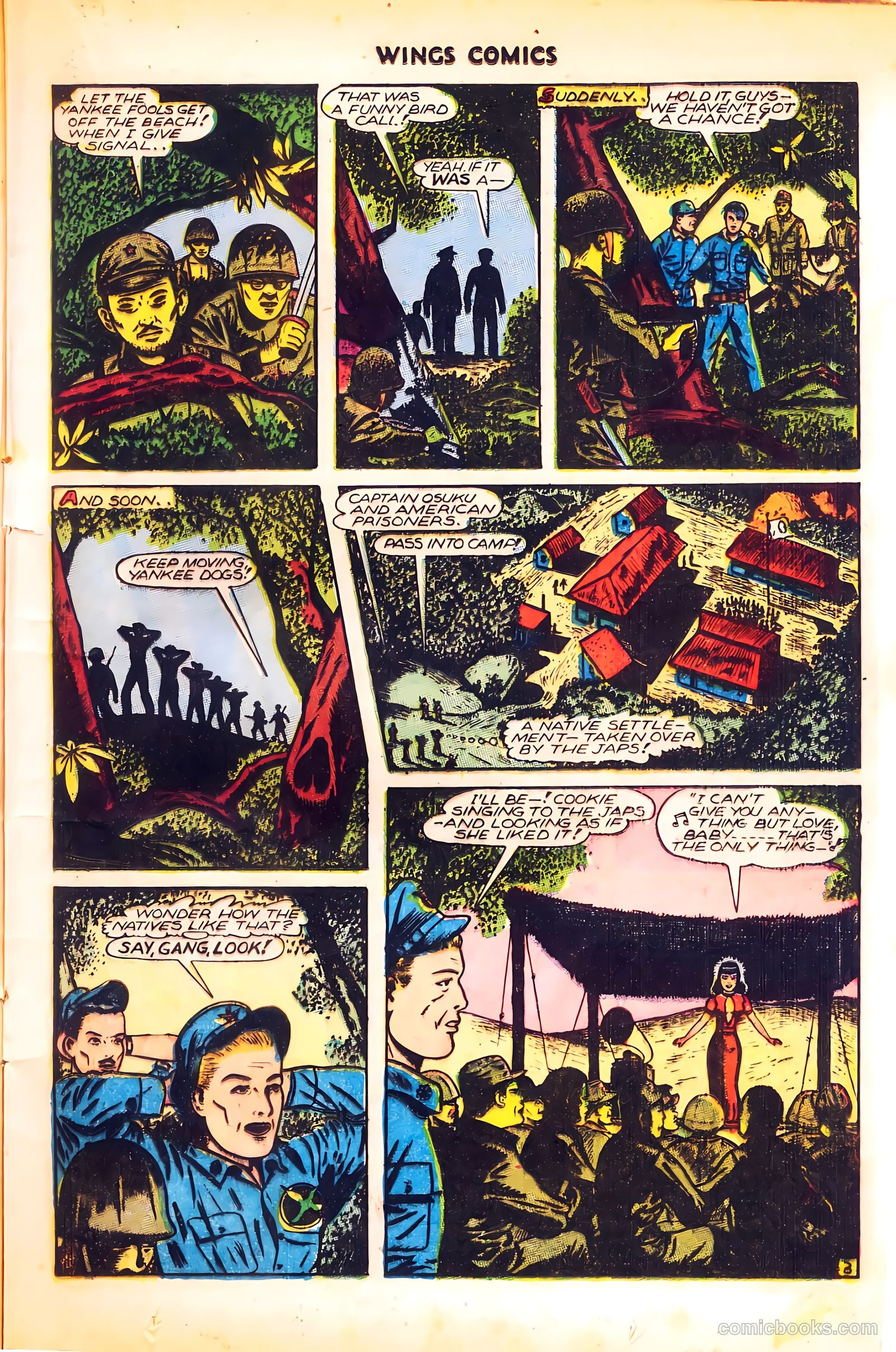 Wings Comics #66 (1946) — page 23 of 52